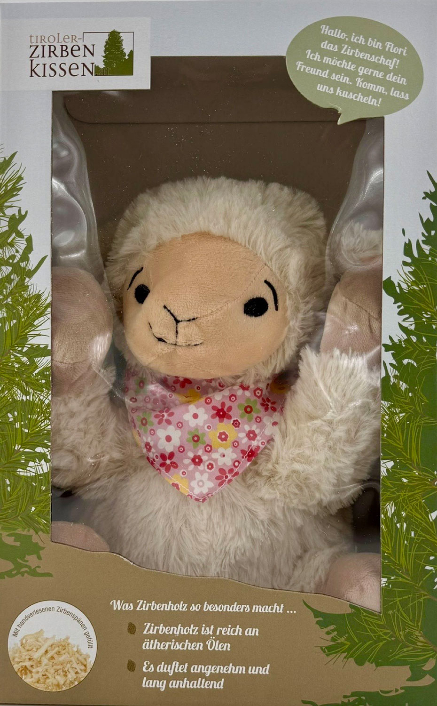 Zirbenschaf „Flori” rosa, Produktbild 4