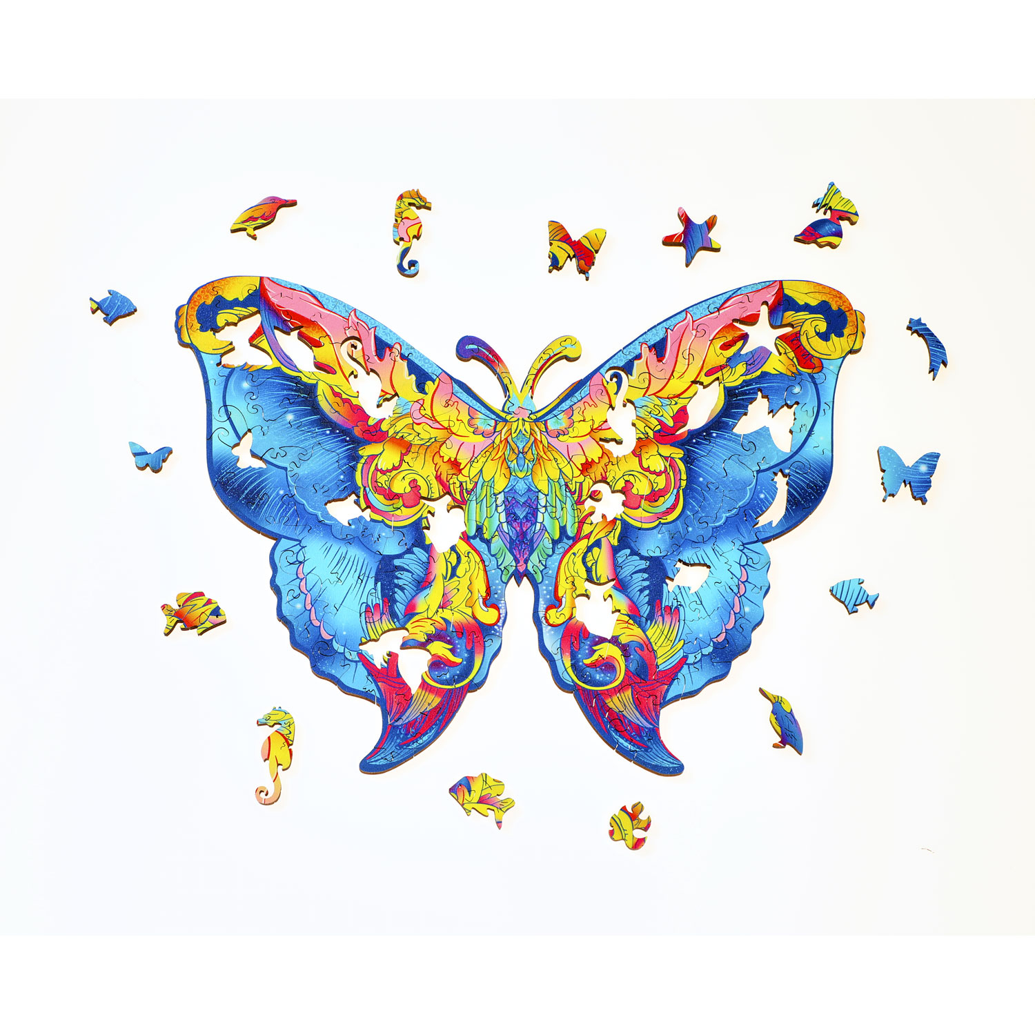 Holzpuzzle „Schmetterling“, Produktbild 4