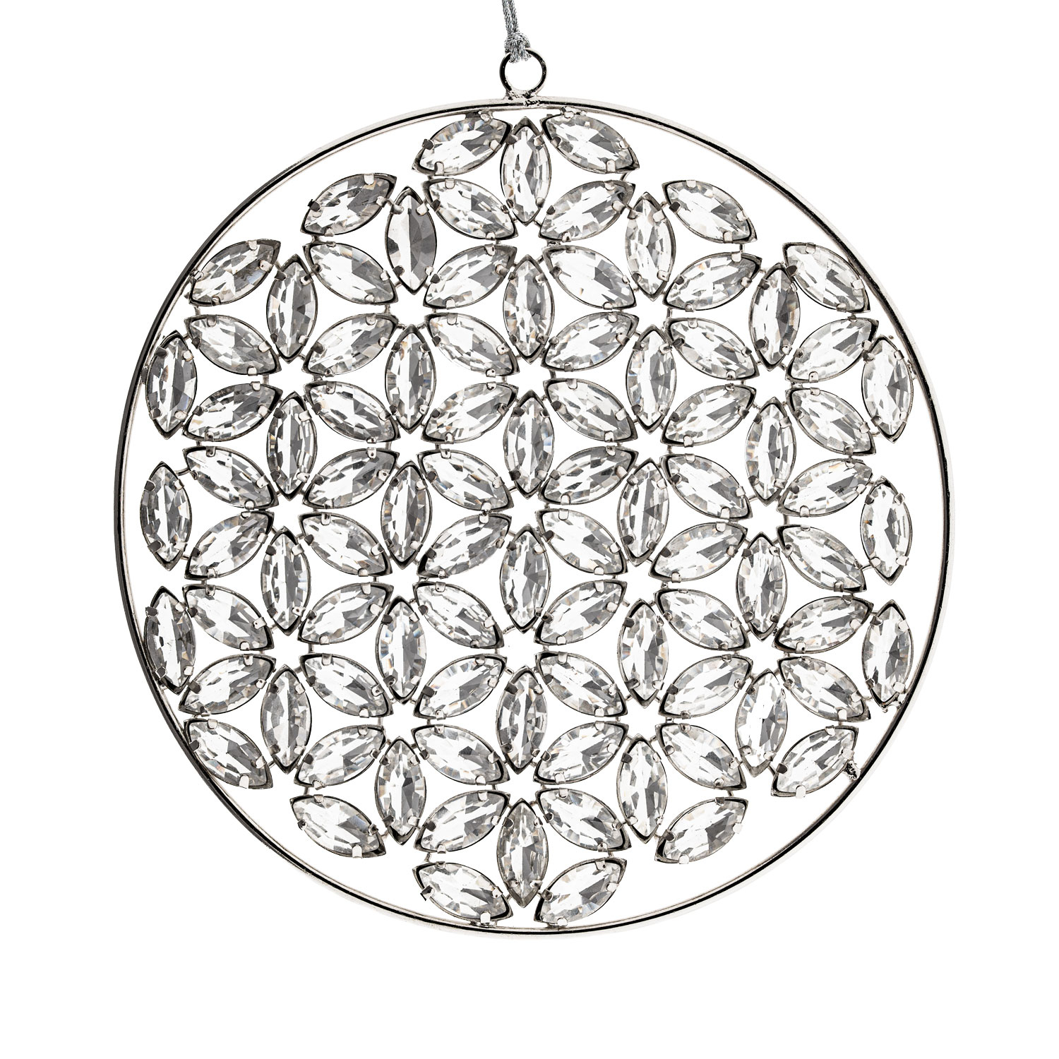 Sonnenfänger Kristall „Blume des Lebens“, Produktbild 1
