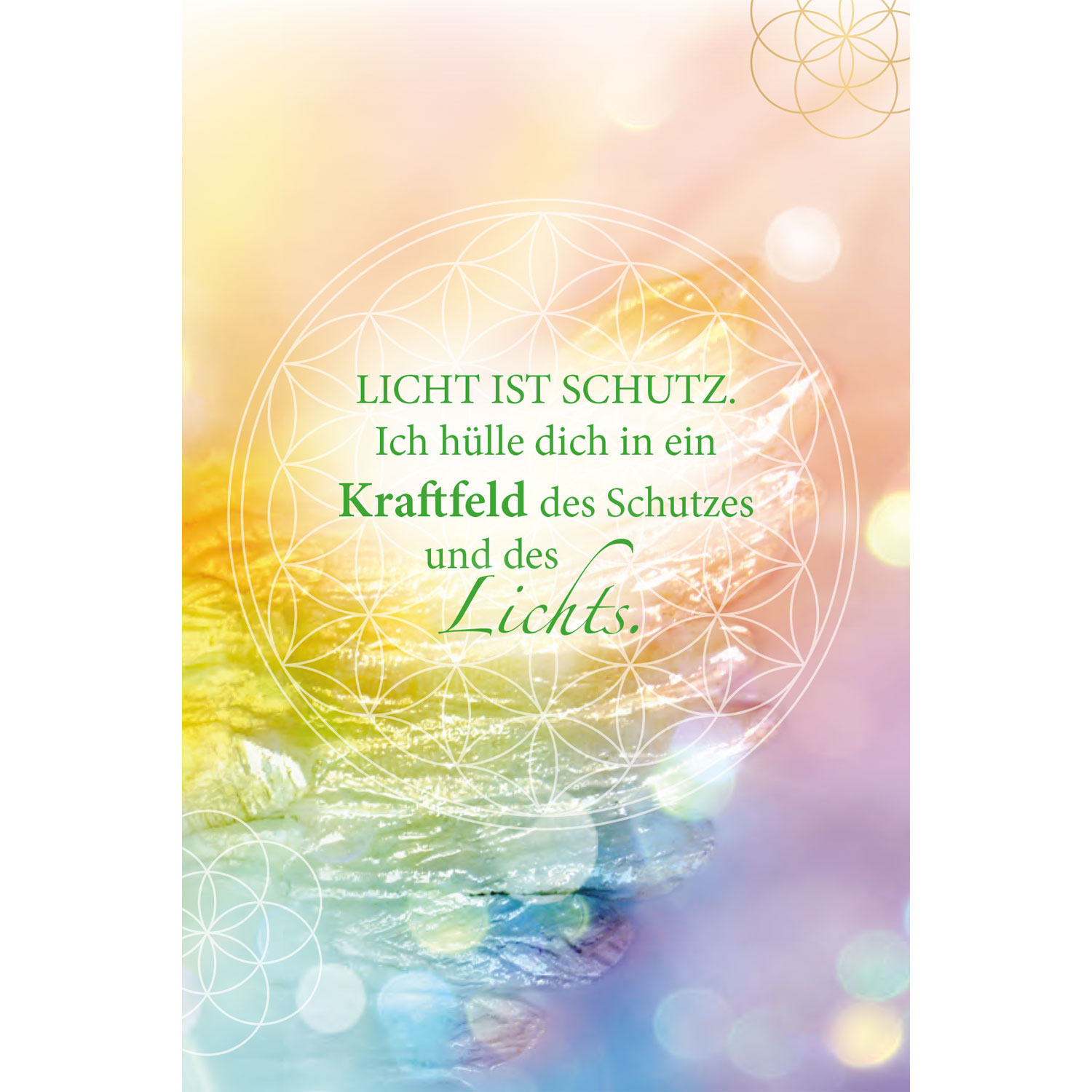Erzengel Raphael und die heilenden Kräfte des grünen Strahls (Kartenset), Produktbild 5