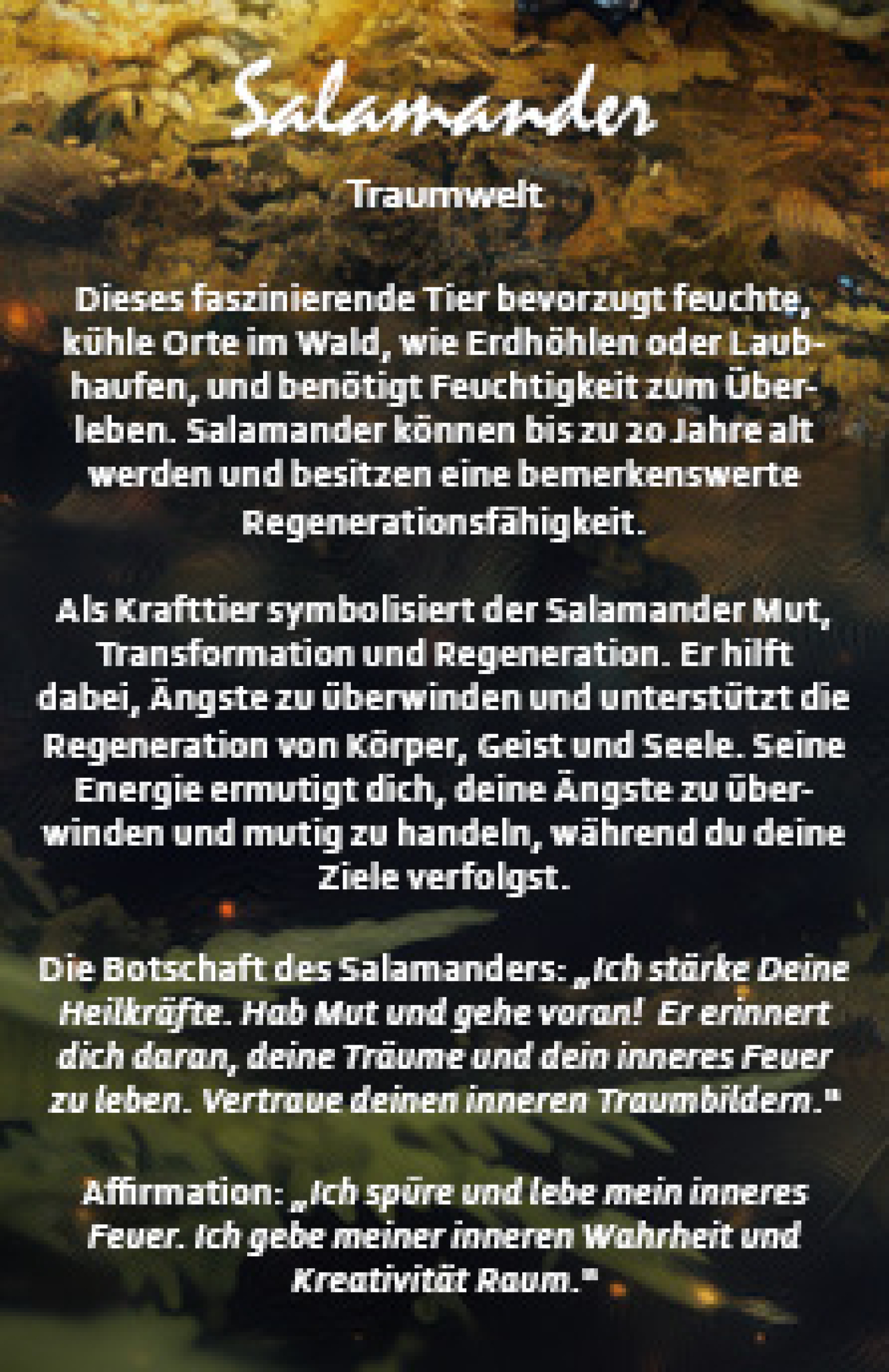 Krafttier-Duftkerze „Salamander“, Produktbild 5