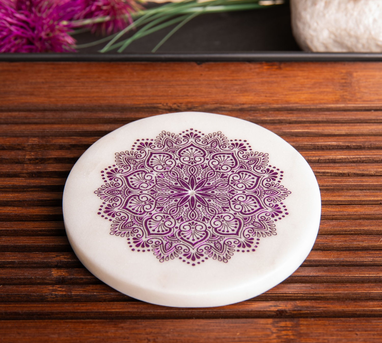 Räucherstäbchenhalter „Herzmandala“, Produktbild 2