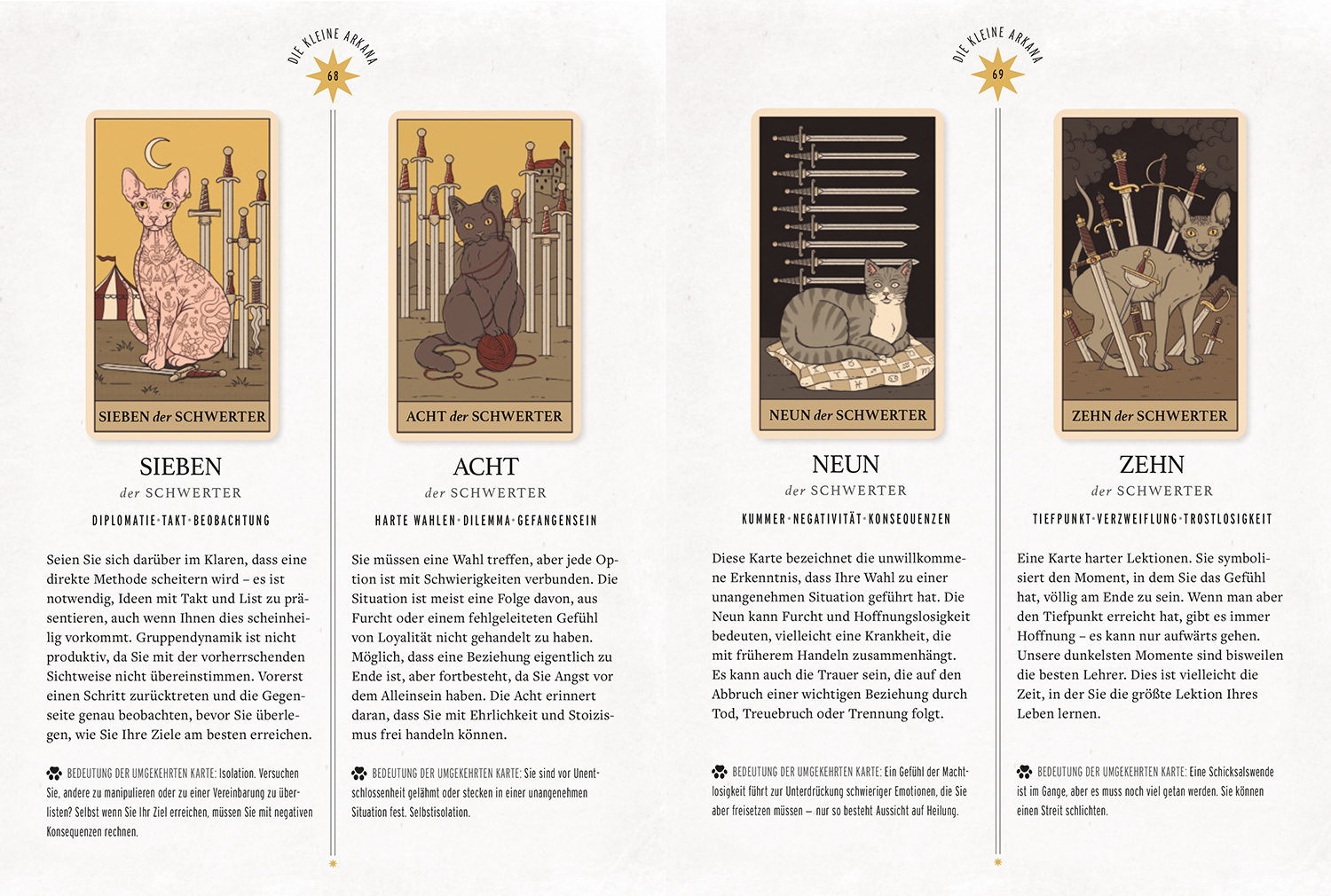 Mystische Katzen Tarot, Produktbild 4