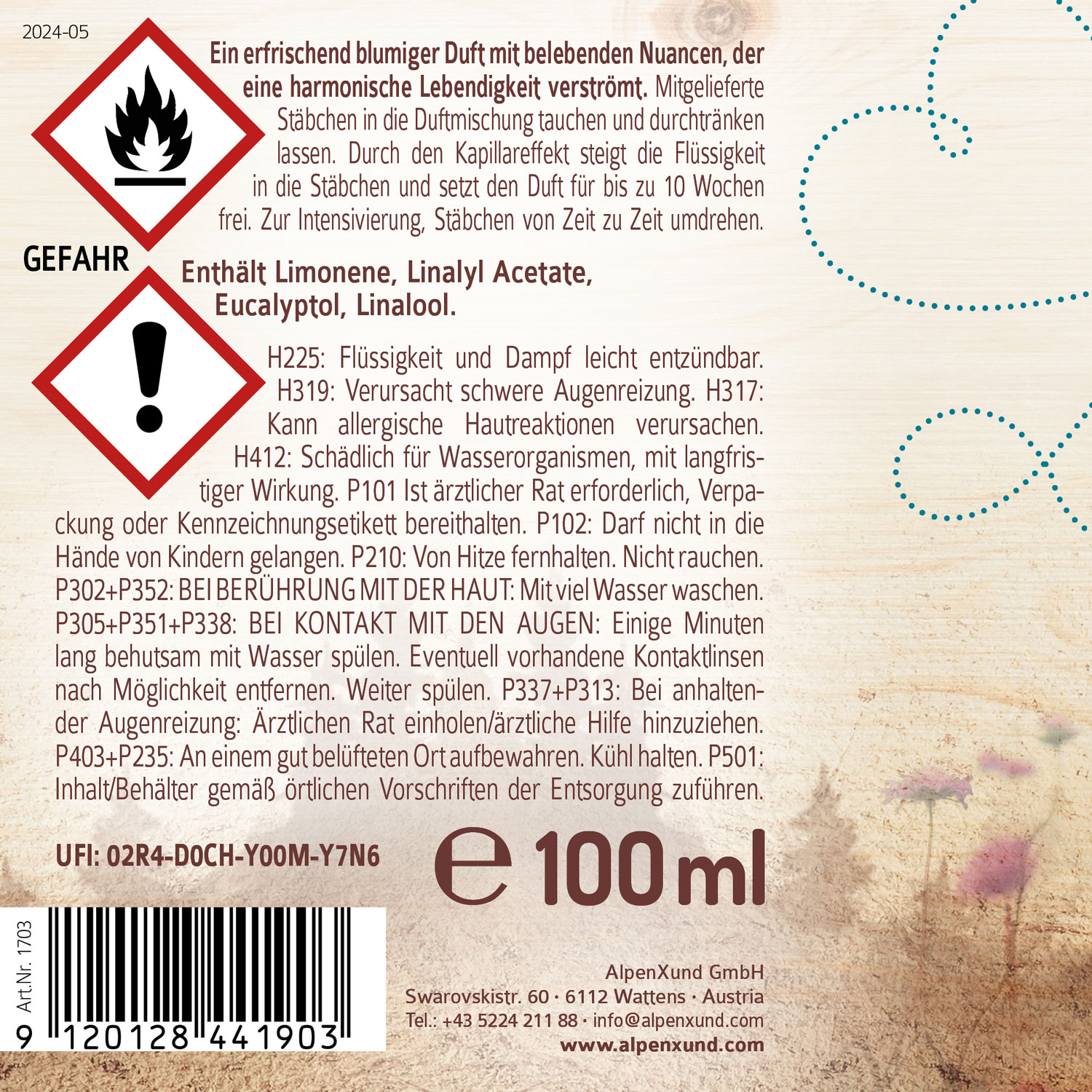 Raumduft-Diffuserl „Das Frischerl“, Produktbild 5