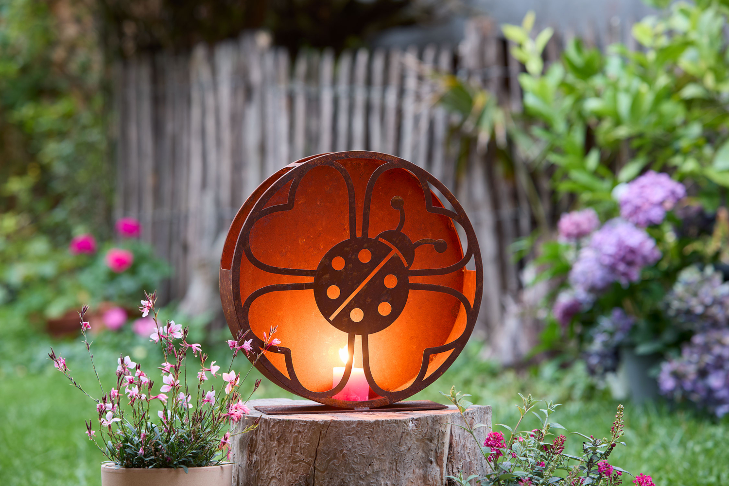 Kerzenleuchter „Glückskleekäfer“, Produktbild 2