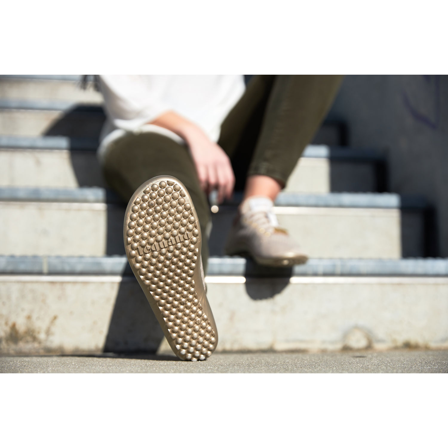 Leguano® Barfußschuh „go”, Gold, Produktbild 5