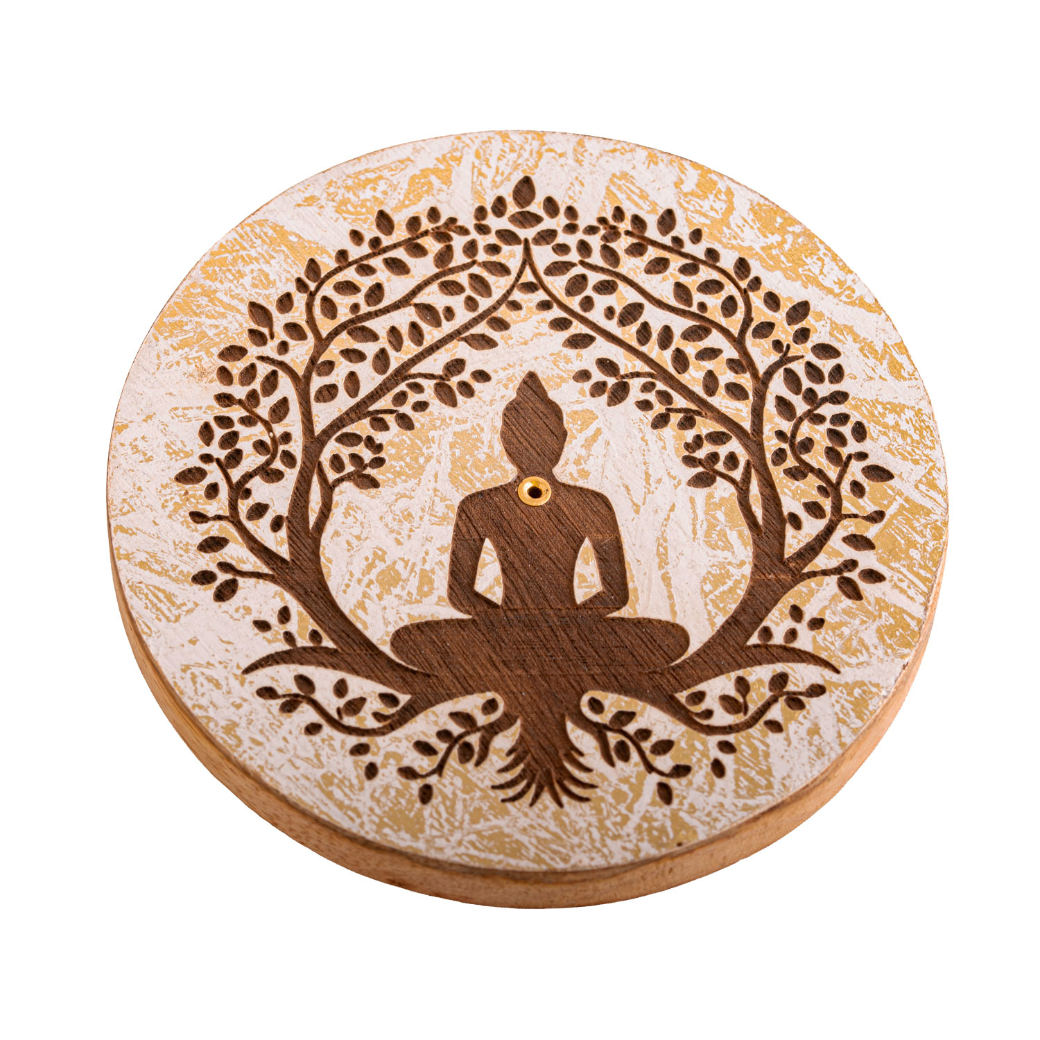Räucherstäbchenhalter „Buddha im Baum“, Produktbild 1