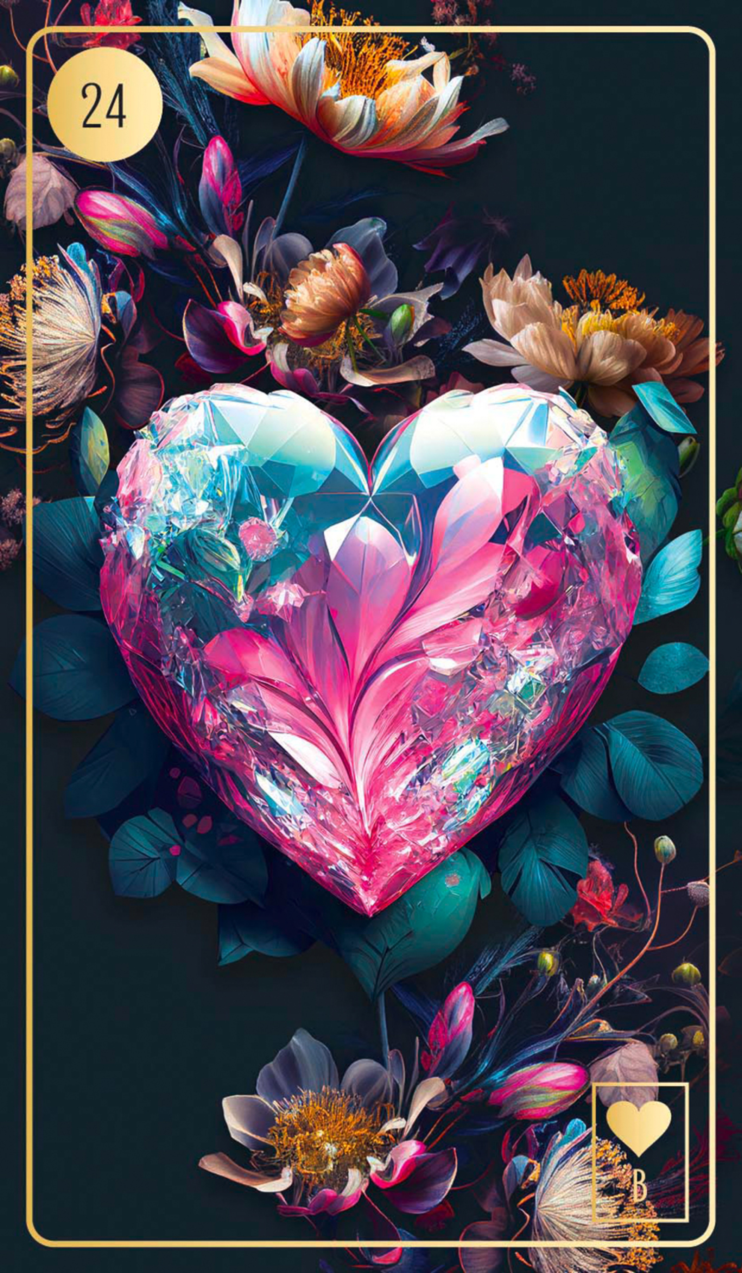 Lenormand-Kartenset "Floralis", Produktbild 4