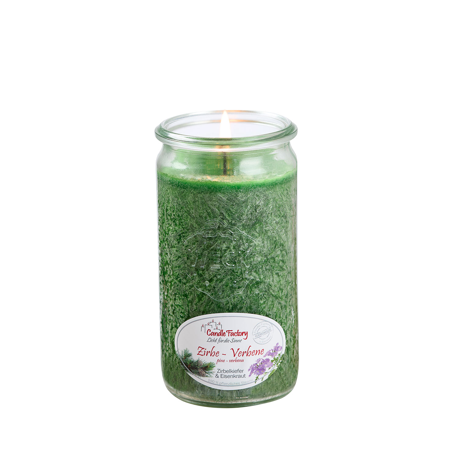 Duftkerze „Zirbe-Verbene“, Produktbild 1