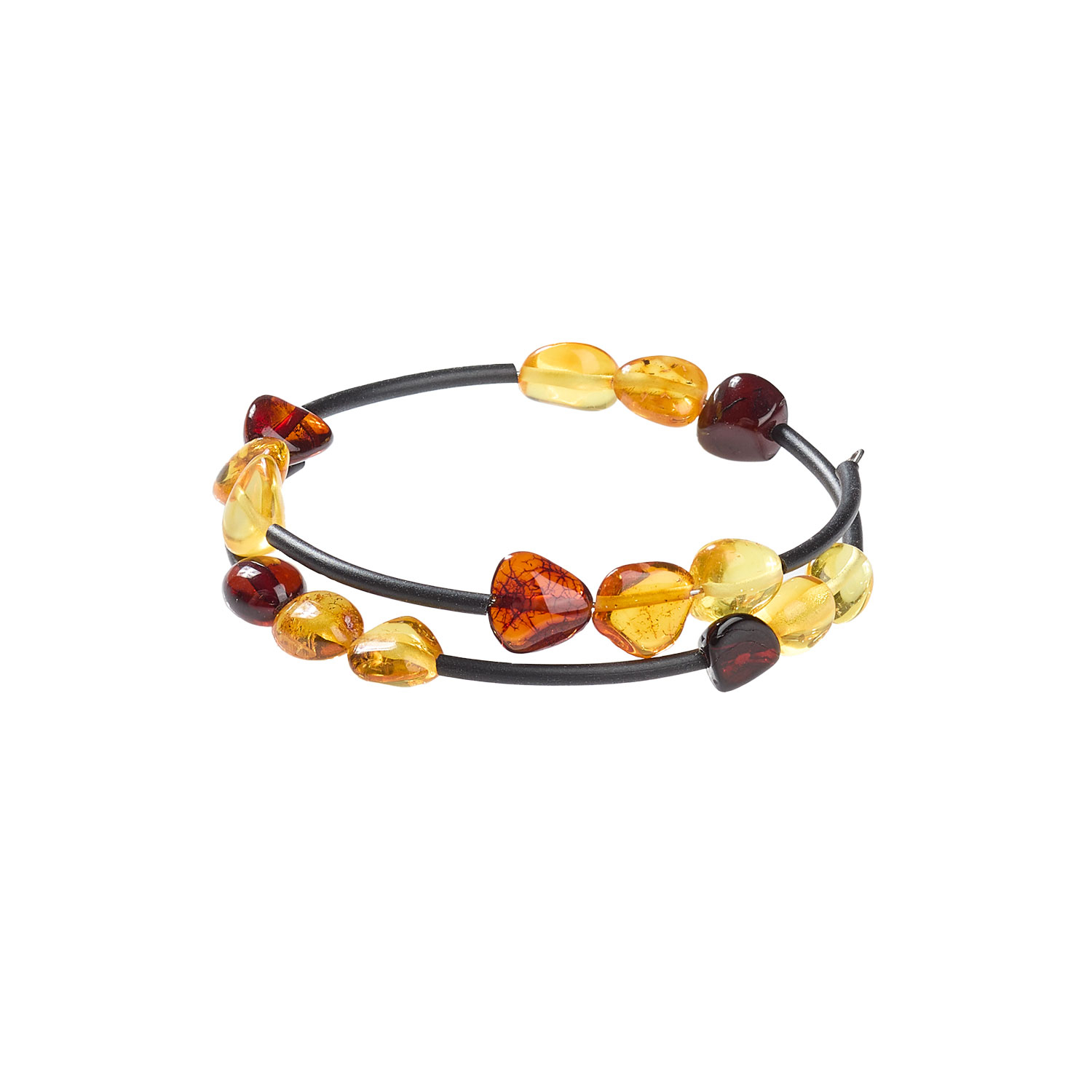 Bernstein-Wickelarmband, Produktbild 1
