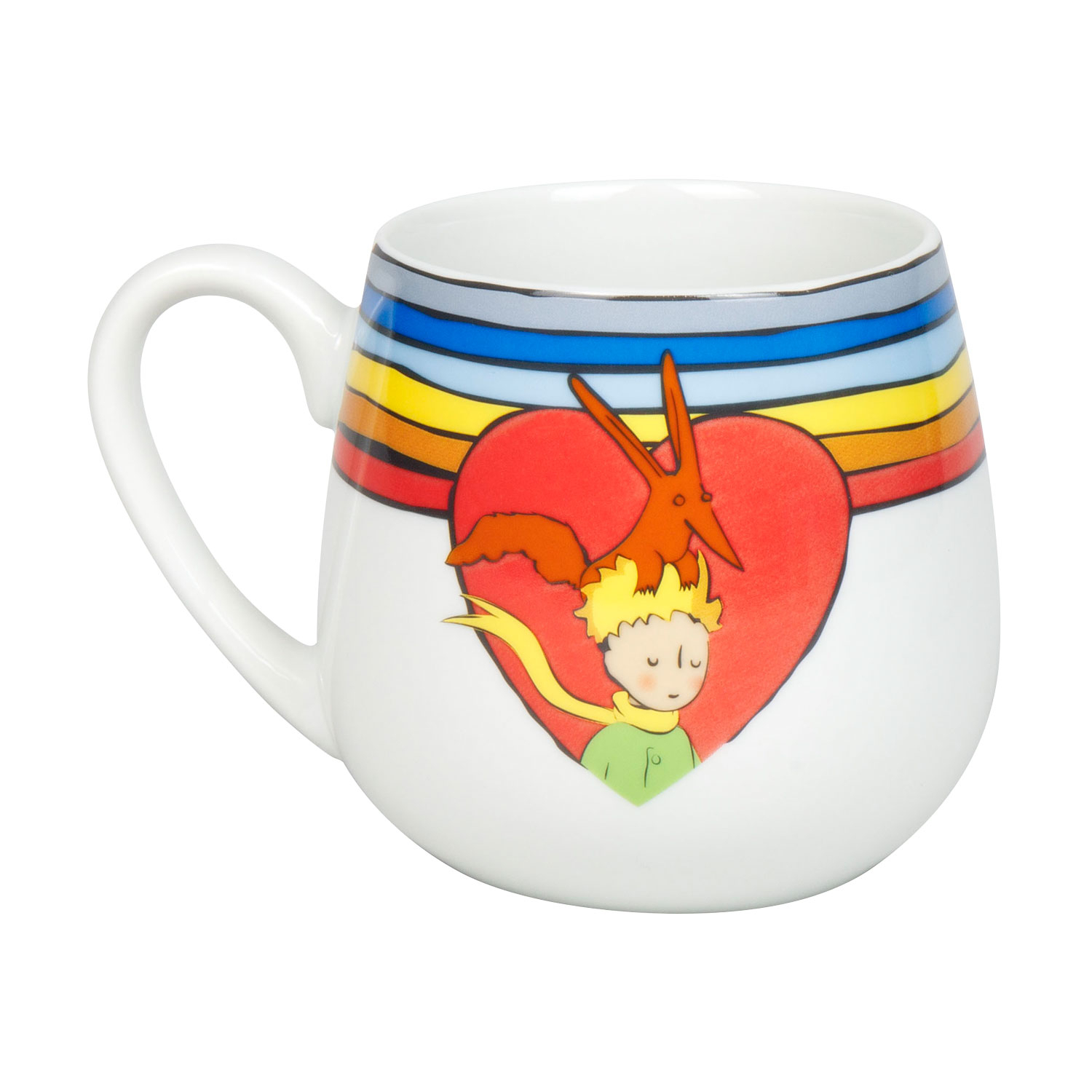 Kuschelbecher „Der kleine Prinz - Regenbogen“, Produktbild 2