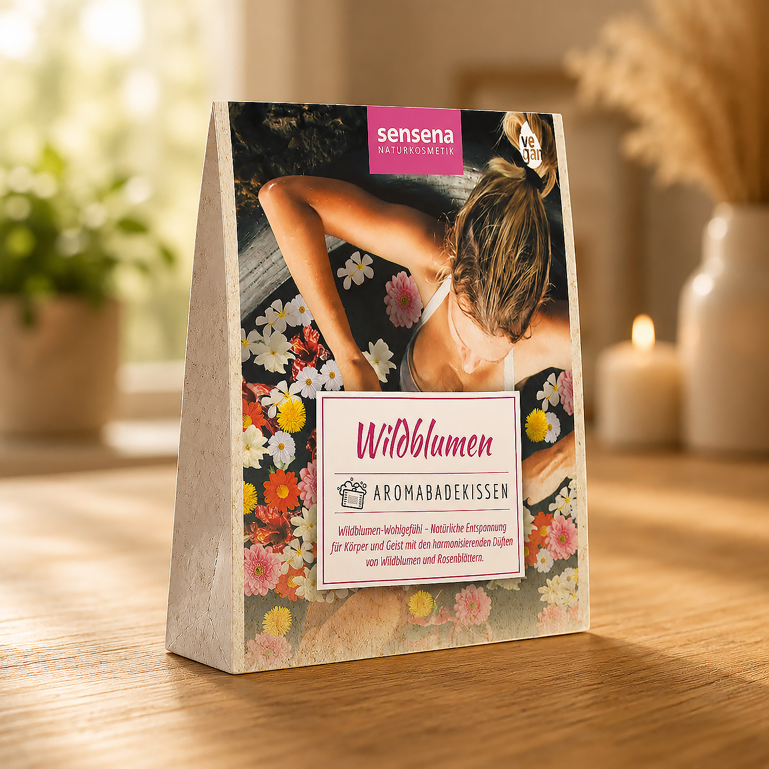 Aromabadekissen „Wildblumen“, Produktbild 2