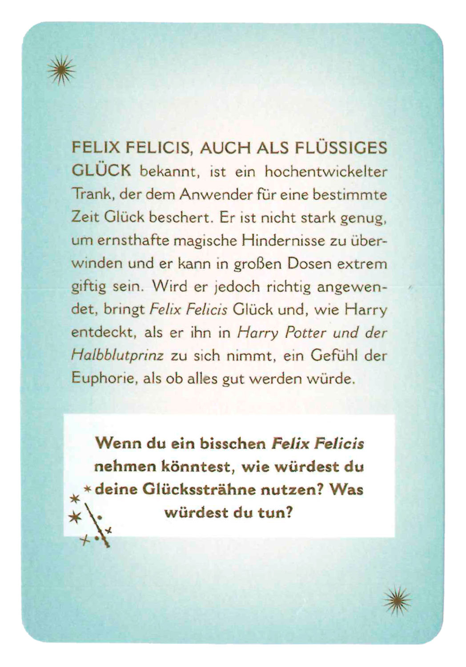 Harry Potter – So wird dein Leben magisch (Kartenset), Produktbild 7