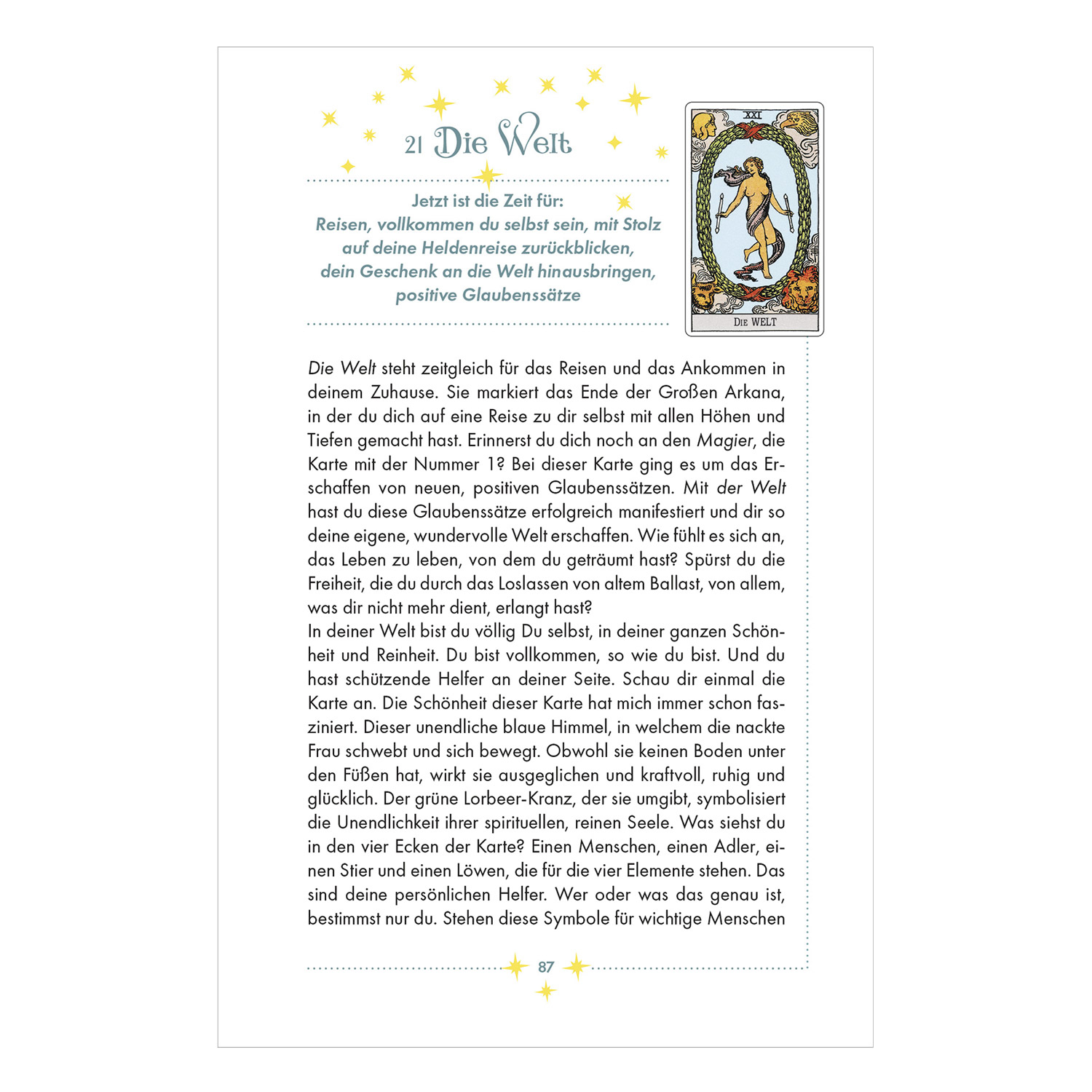 Tarot – Dein Starterkit (Kartenset), Produktbild 3