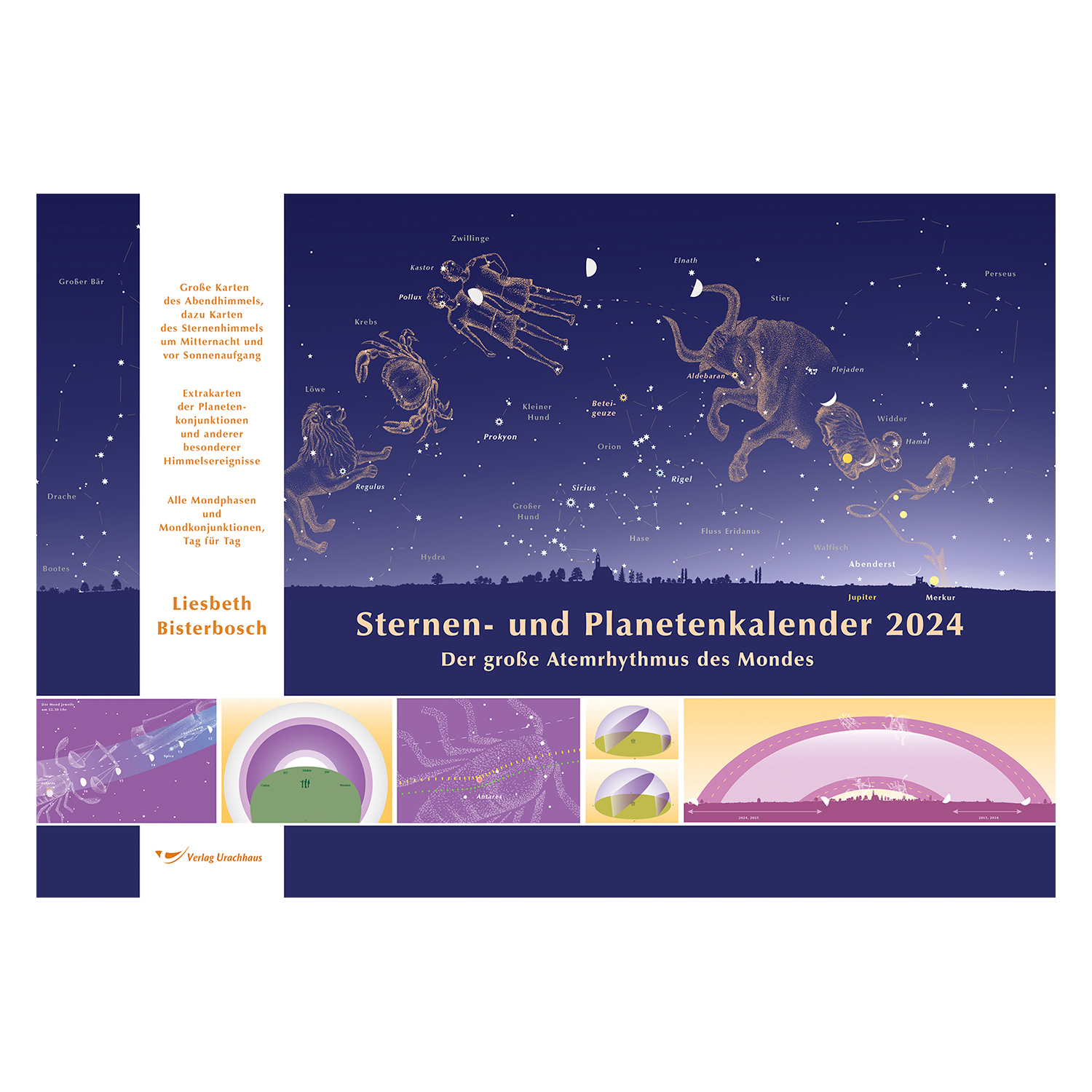 Sternen- und Planetenkalender 2024, Produktbild 1