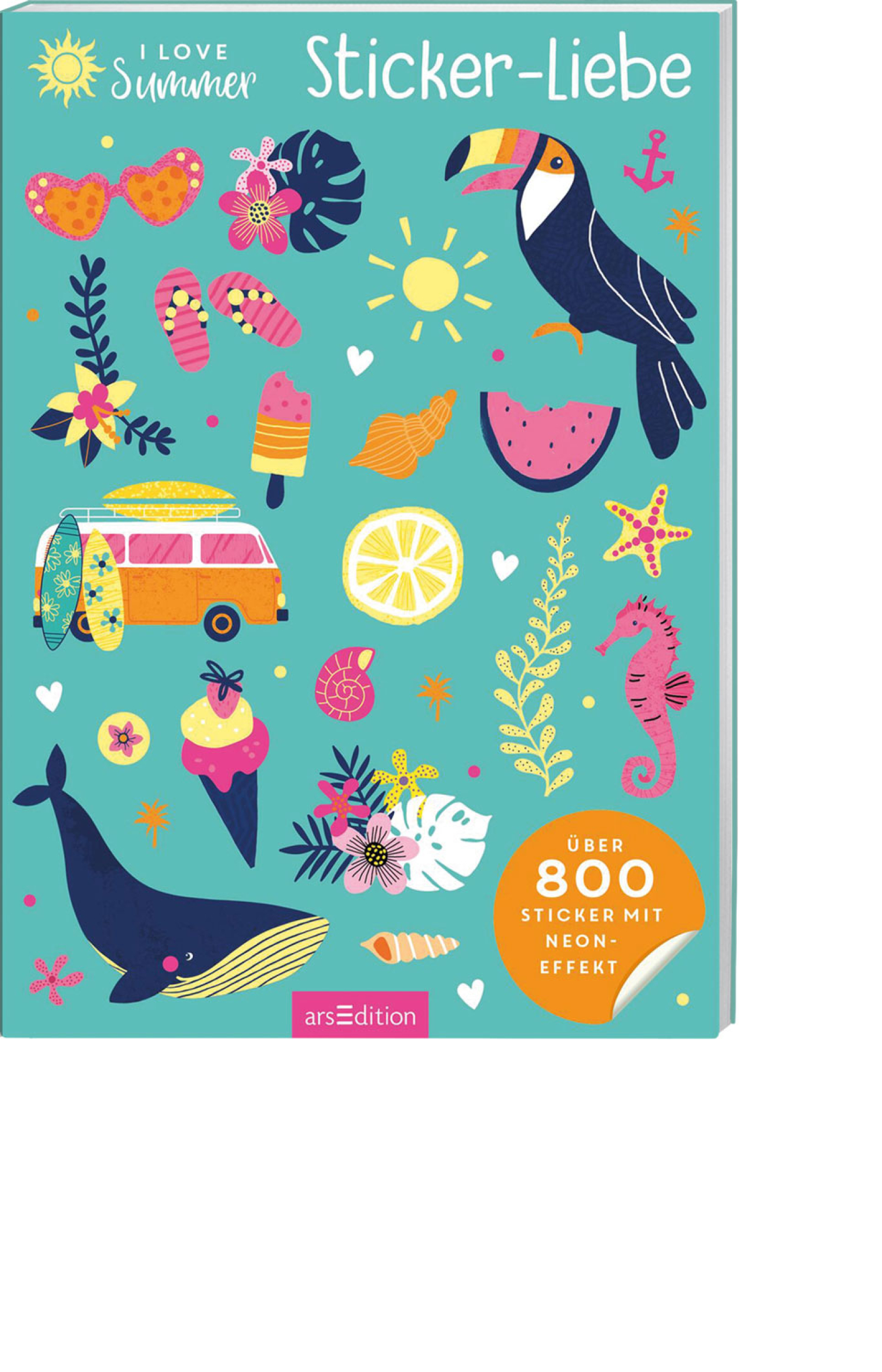 I Love Summer – Sticker-Liebe, Produktbild 1