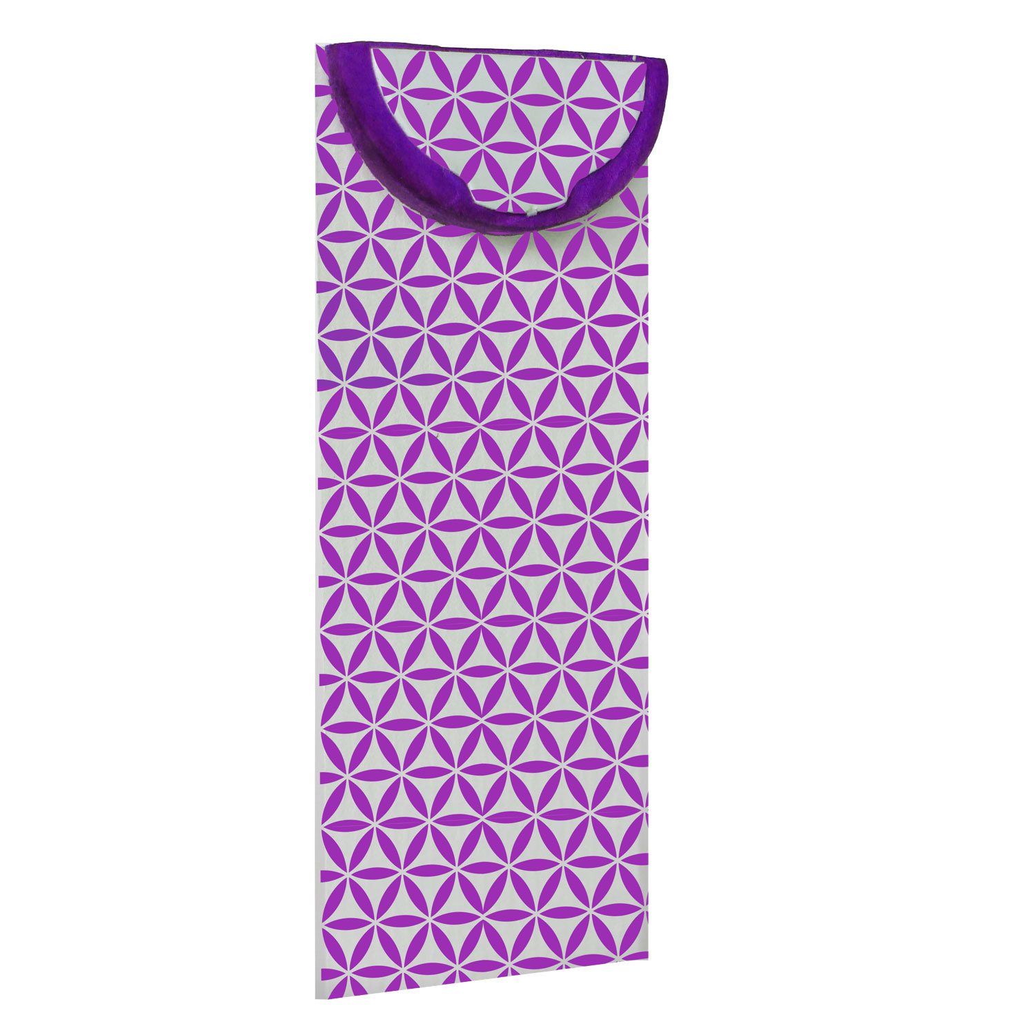 Lesezeichen „Blume des Lebens“, violett, Produktbild 2