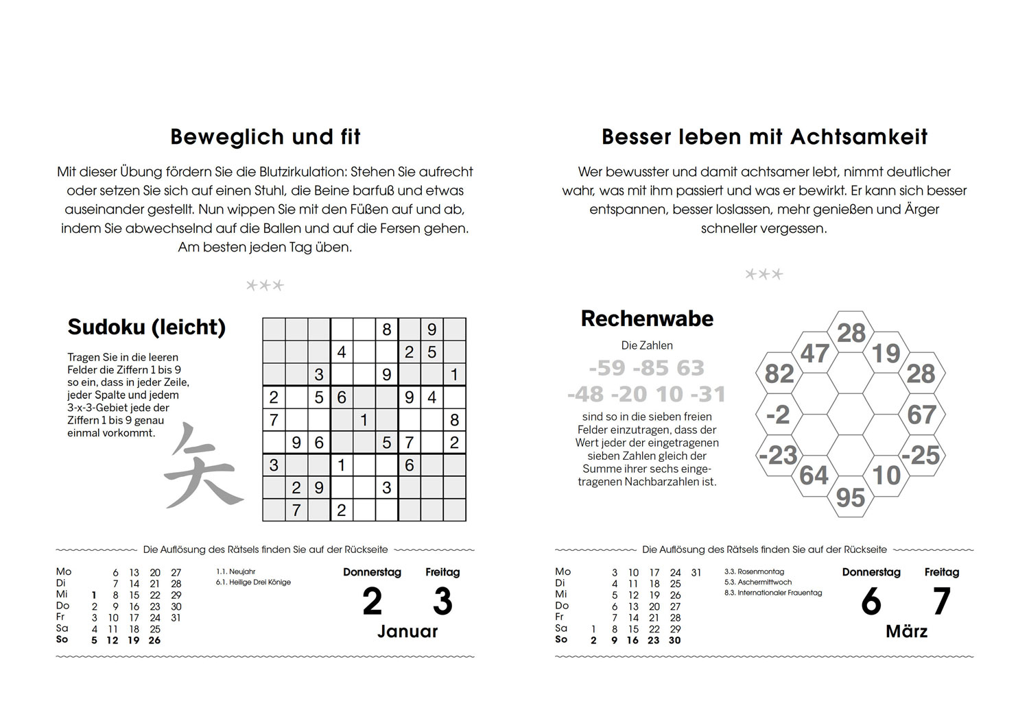 Rentnerkalender 2026, Produktbild 2
