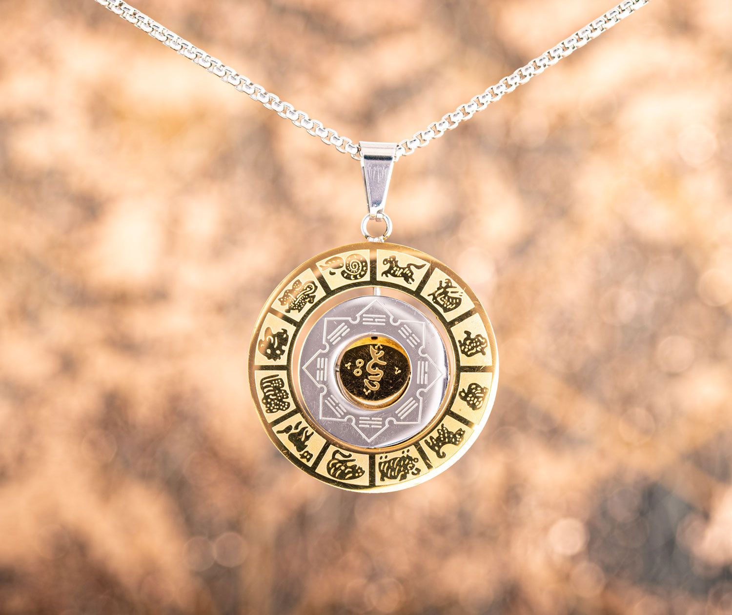 Kette „Bagua und Zodiak“, Produktbild 2