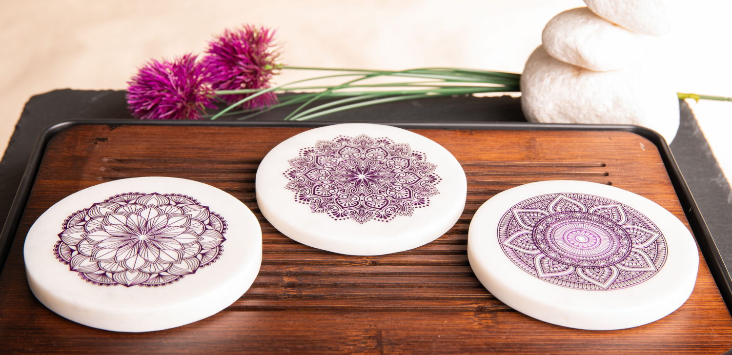 Räucherstäbchenhalter „Blütenmandala“, Produktbild 3
