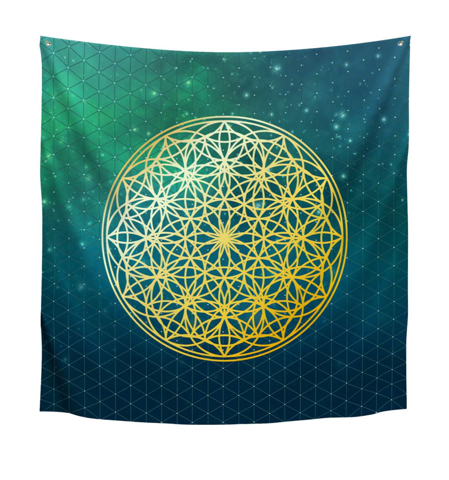 Wandbehang „Vereinigte Blume des Lebens“, Produktbild 1