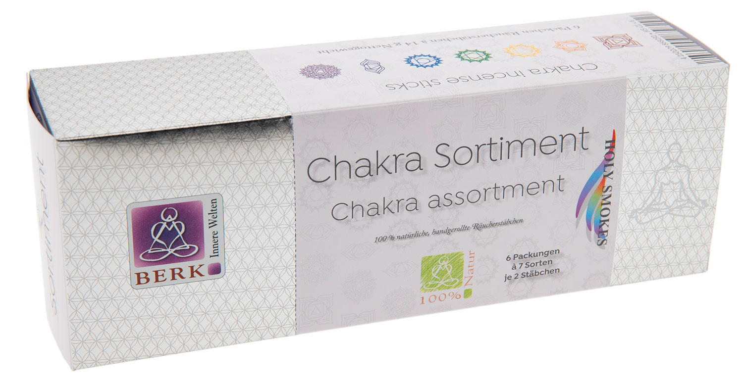 Räucherstäbchen „Chakra Line“ 6er Set, Produktbild 1