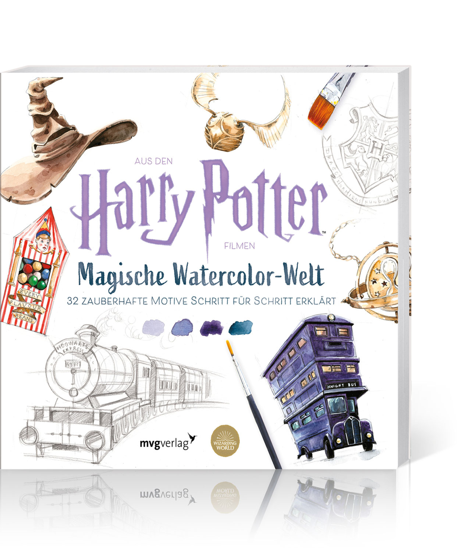 Harry Potter „Magische Watercolor-Welt“, Produktbild 1