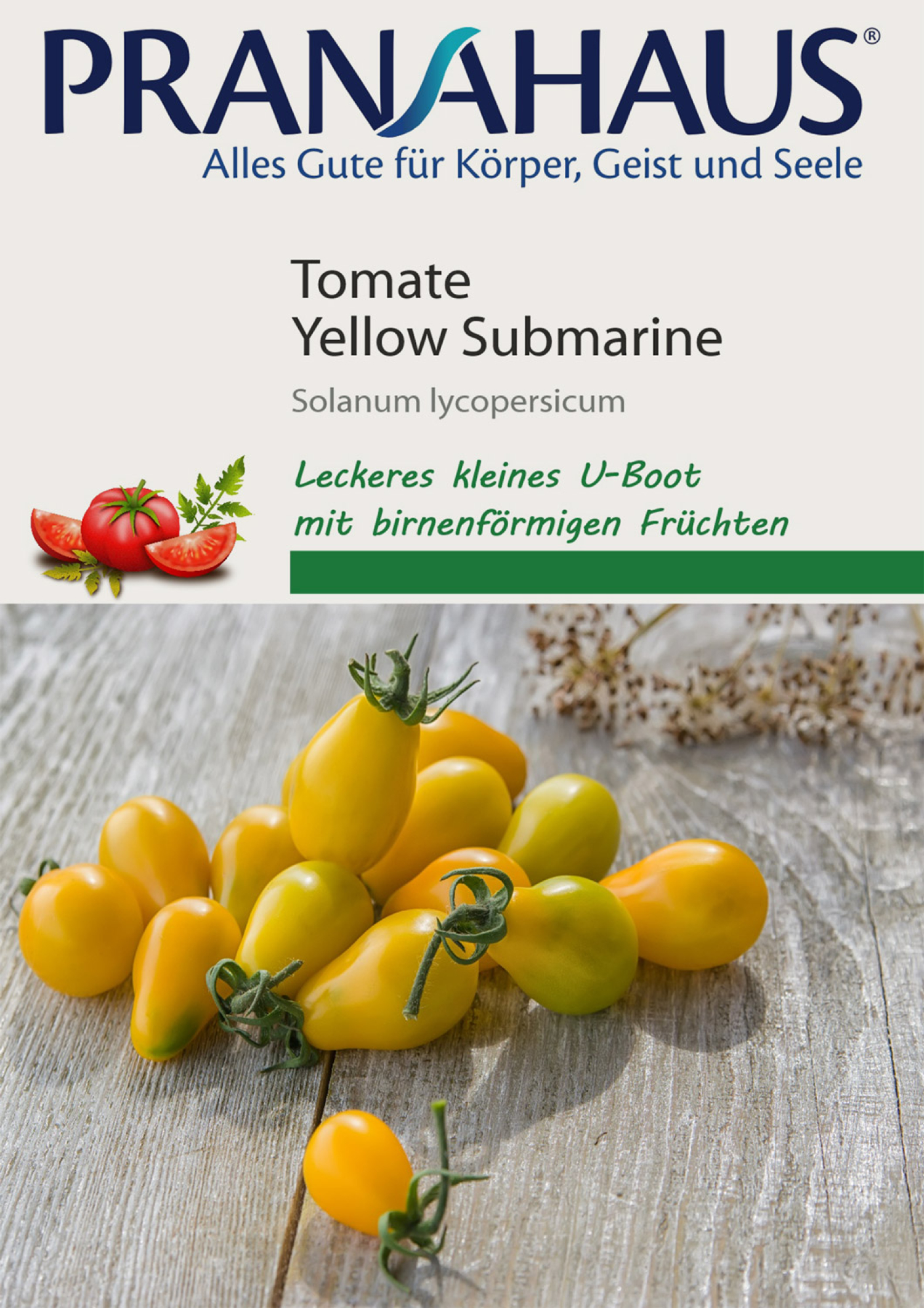 Tomate „Yellow Submarine“, Samen, Produktbild 1