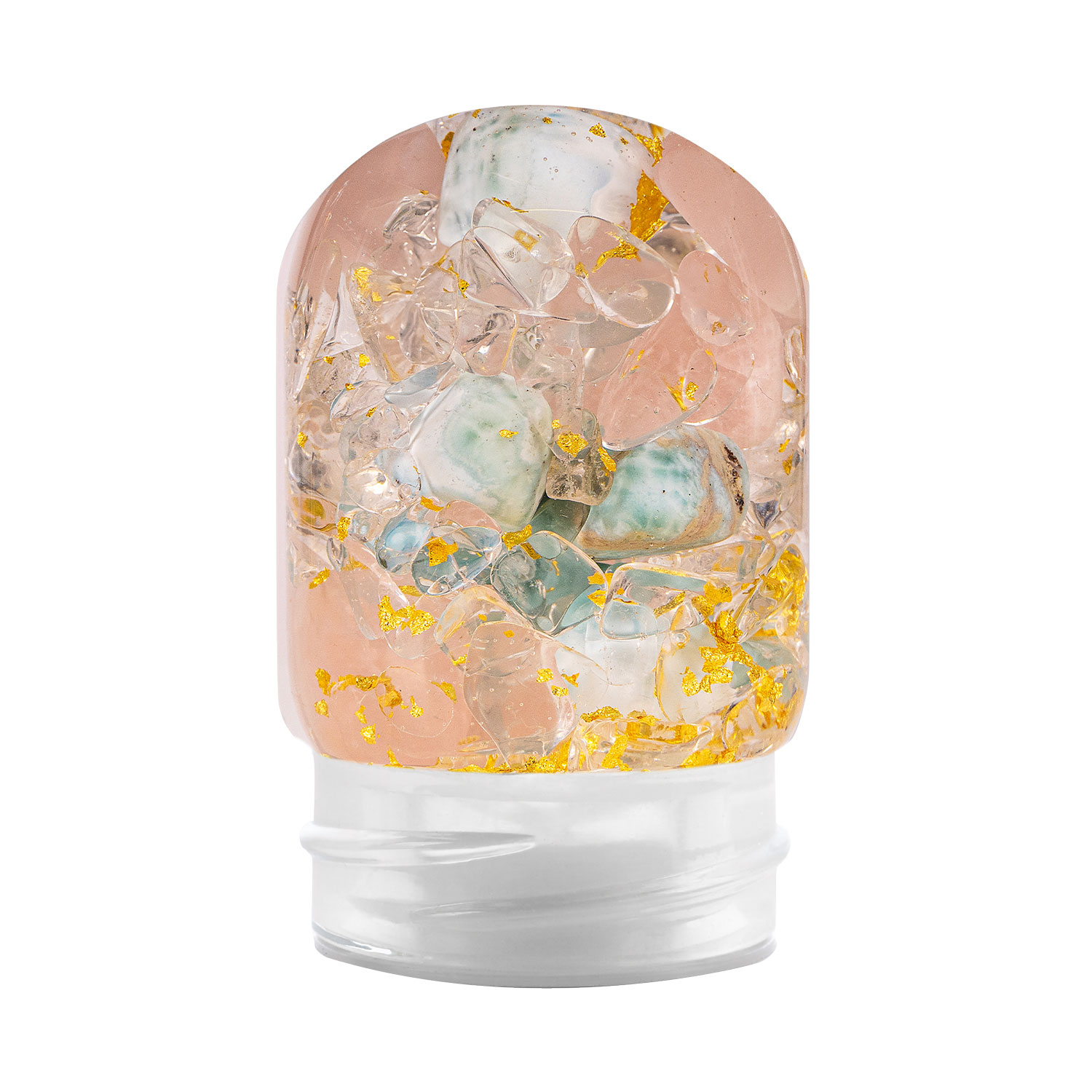 VitaJuwel® Trinkflasche ViA „Goldene Seelenverbindung“, Produktbild 2