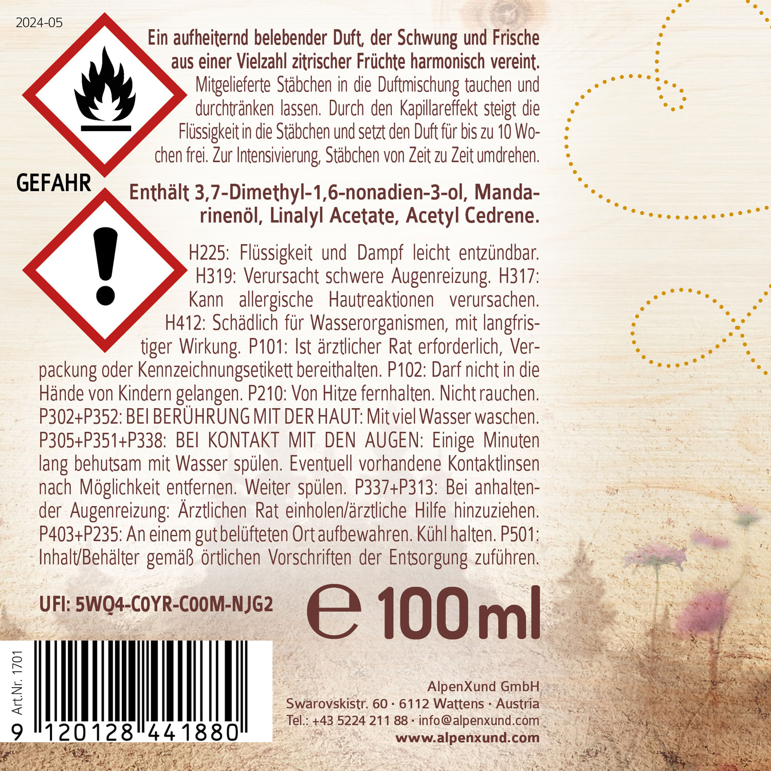 Raumduft-Diffuserl „Das Wohlfühlerl“, Produktbild 4