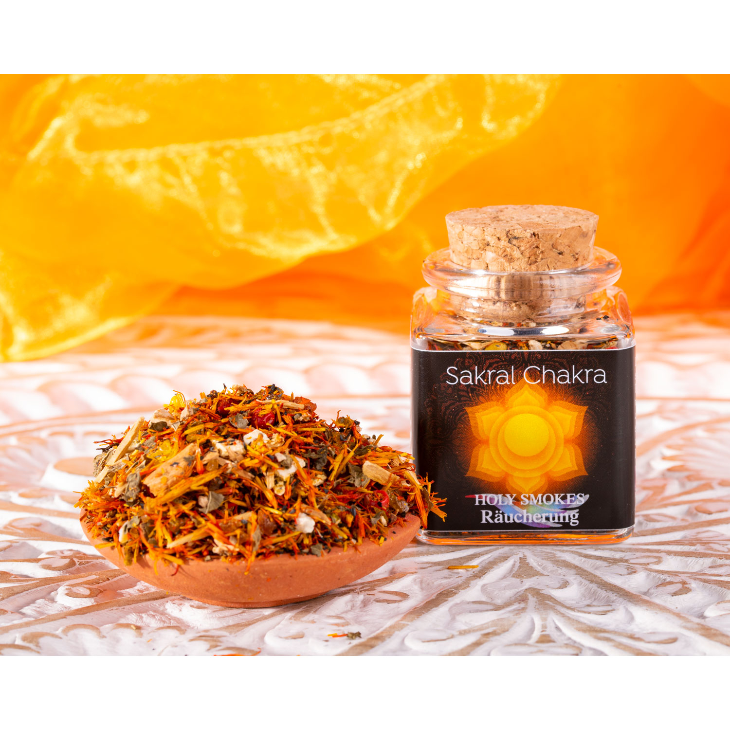 Holy Smokes Sakral Chakra-Räuchermischung, Produktbild 4