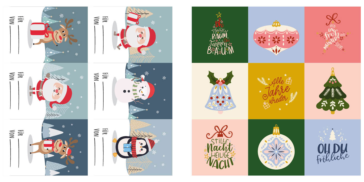 333 Sticker – Merry Christmas, Produktbild 4