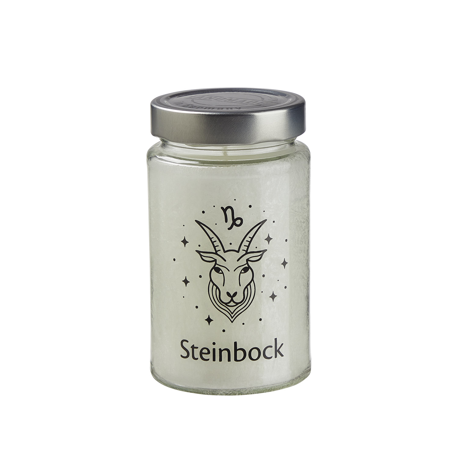 Sternzeichen-Duftkerze „Steinbock“, Produktbild 1