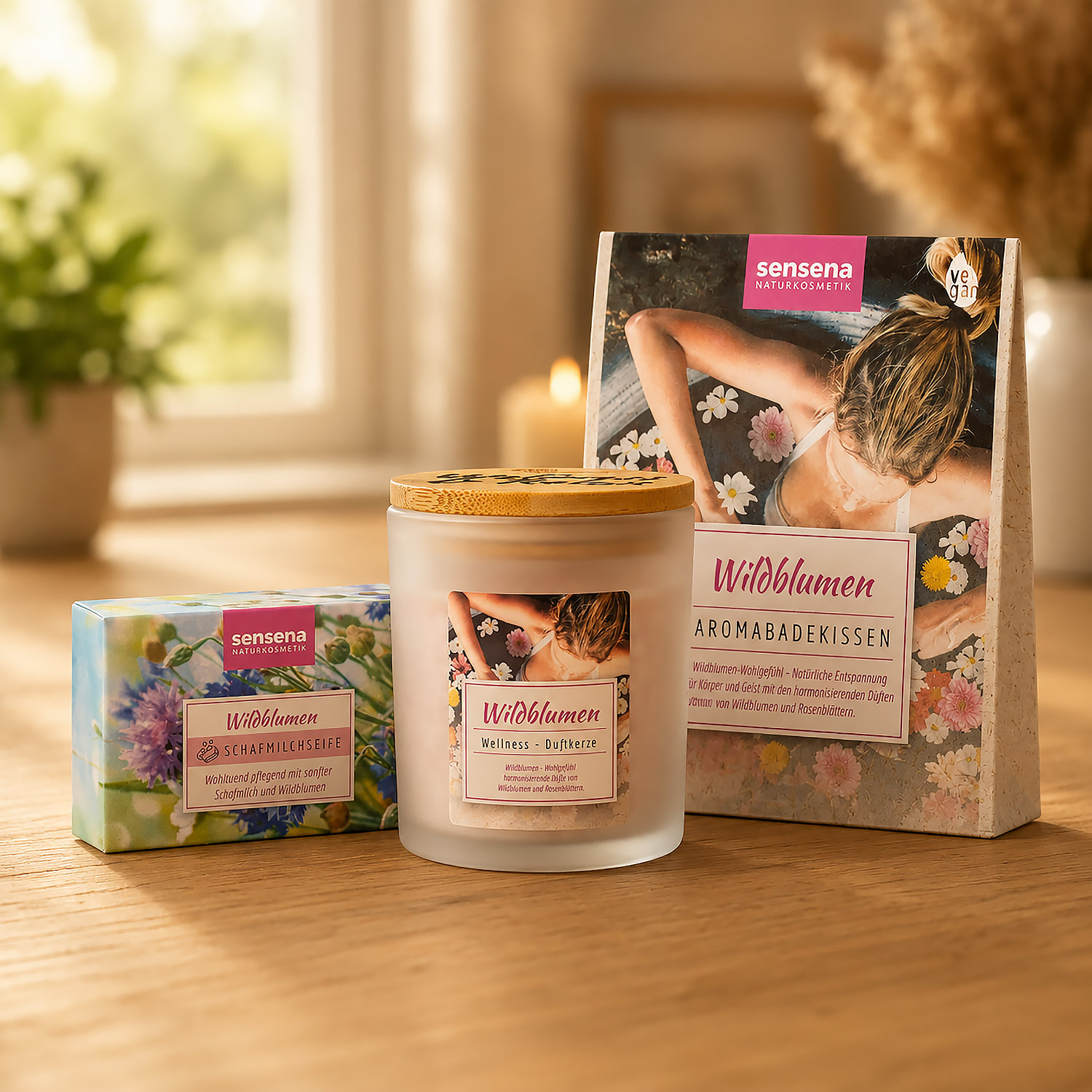 Wellness-Set „Wildblumen“, Produktbild 2