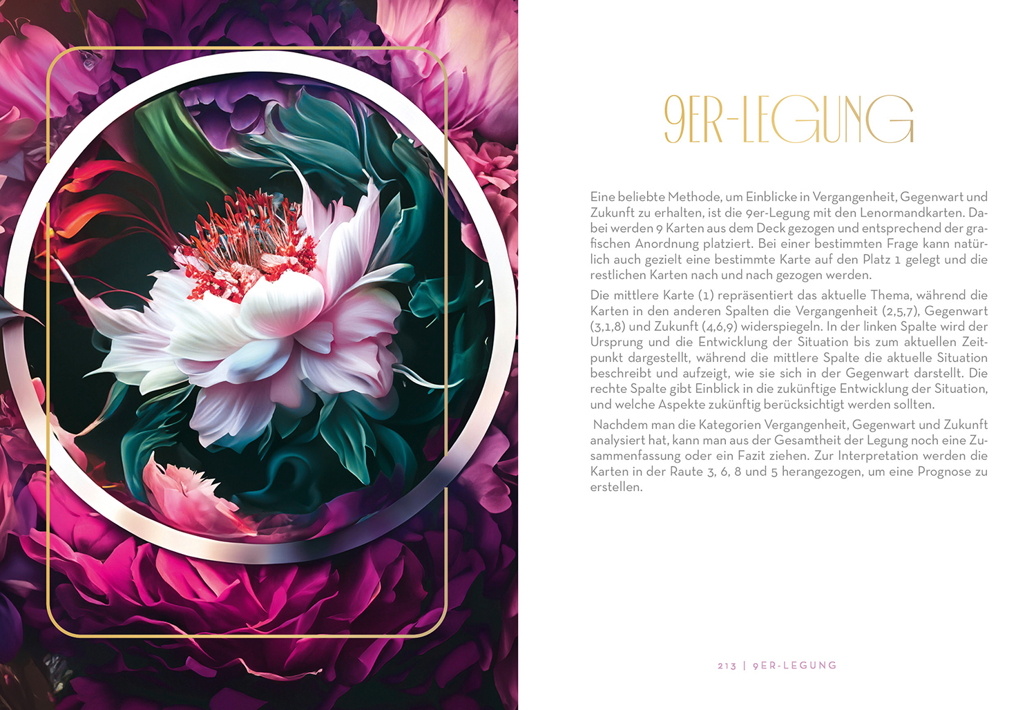 Lenormand-Kartenset "Floralis", Produktbild 2