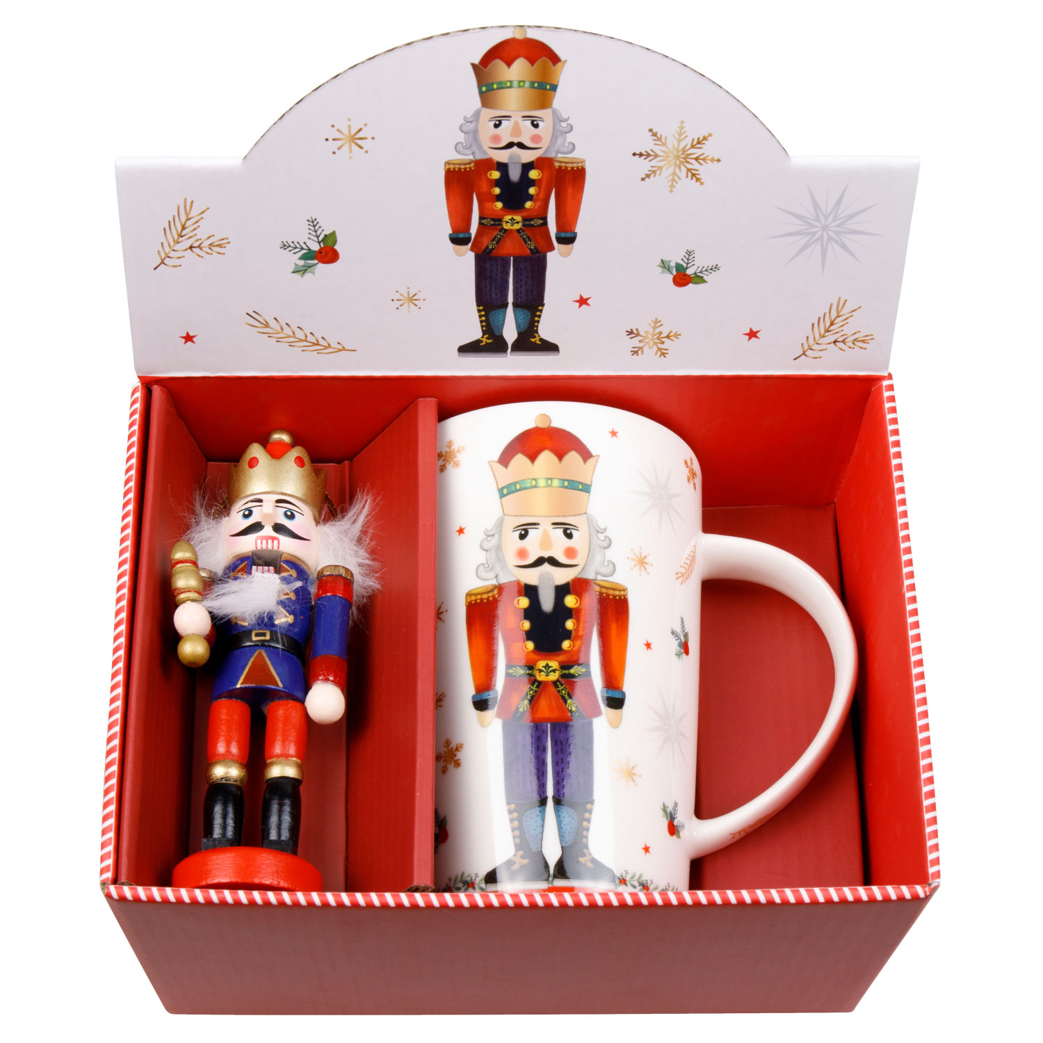 Becher und Baumschmuck Set „Nussknacker“, Produktbild 4