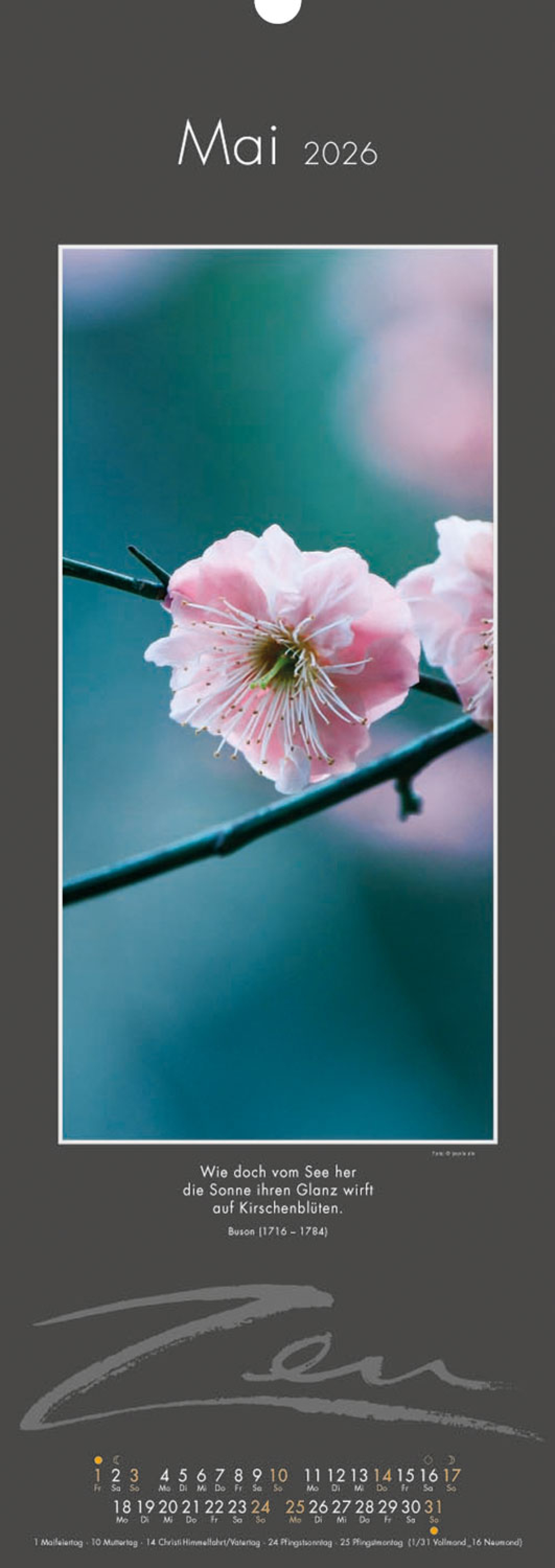 Zen Kalender 2026, Produktbild 3