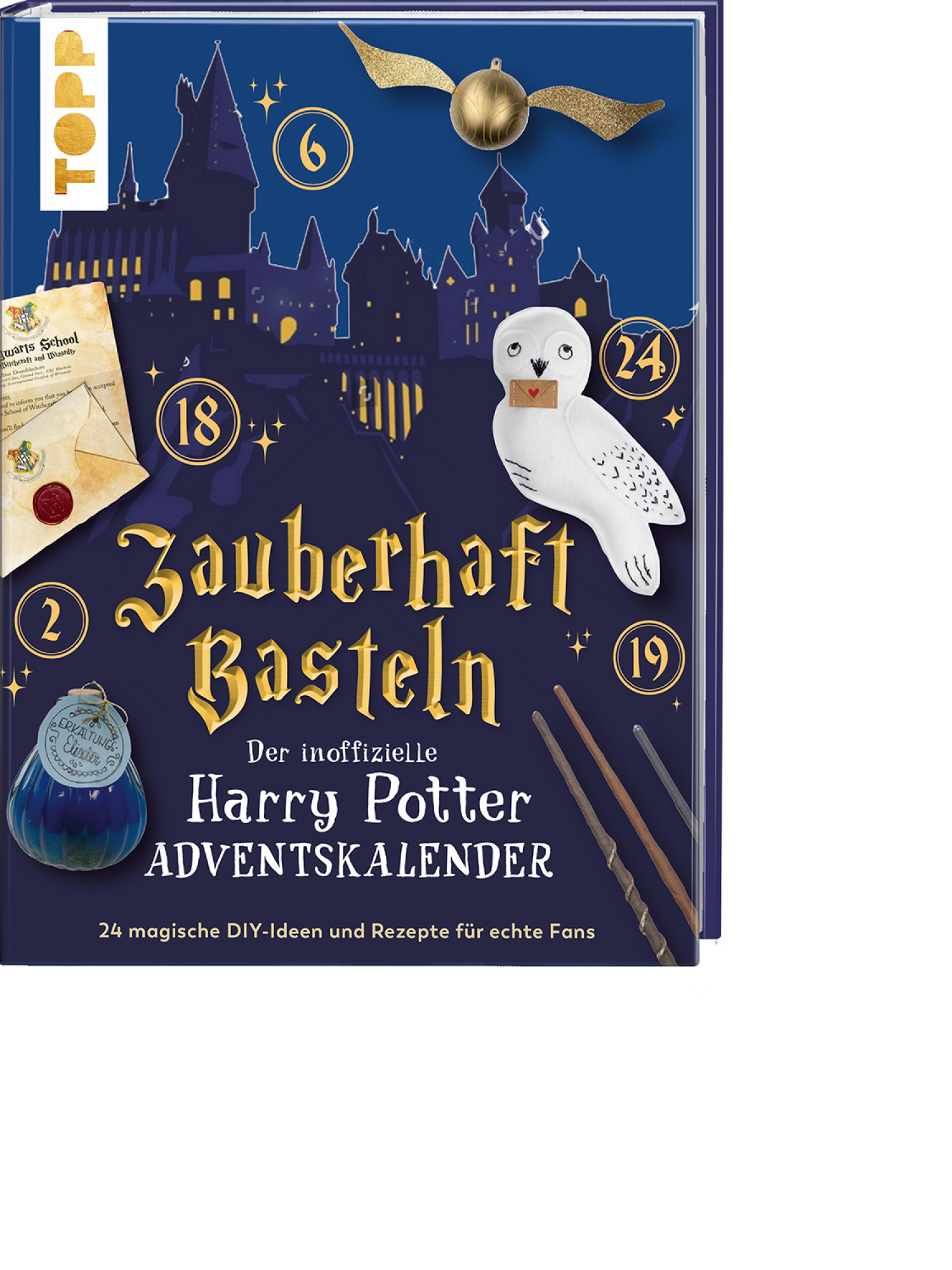 Zauberhaft basteln – Der inoffizielle Harry-Potter-Adventskalender, Produktbild 1