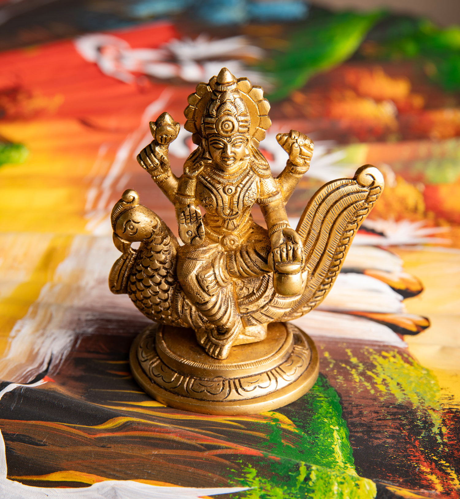 Lakshmi auf Pfau, Produktbild 2