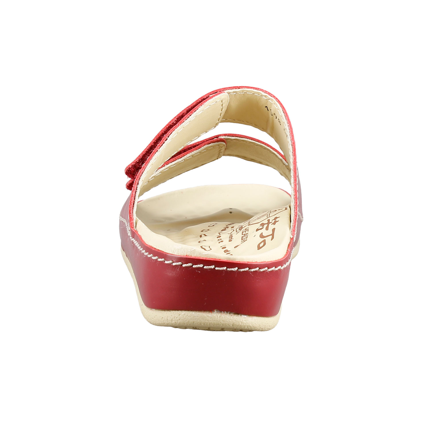 Vital-Schuhe mit Reflexzonenmassage, Rot, Produktbild 2