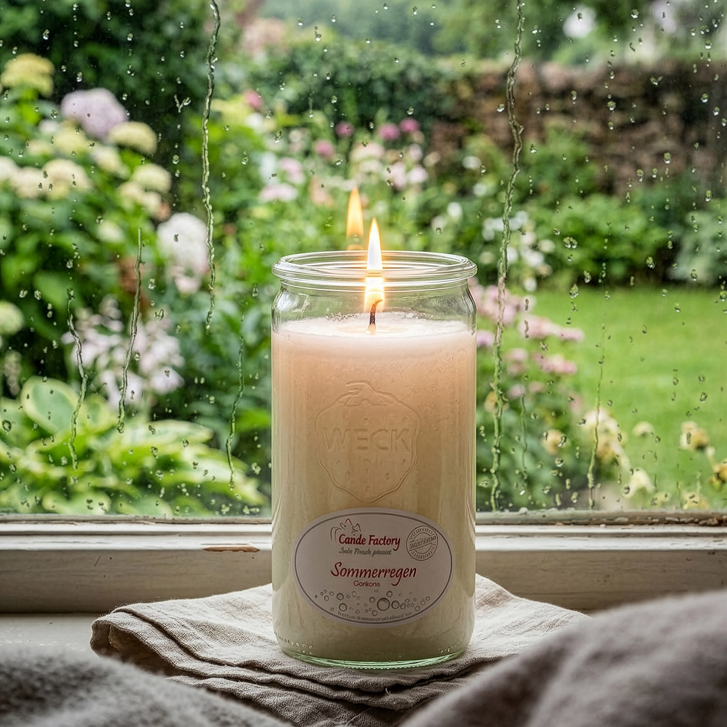 Duftkerze „Sommerregen“, Produktbild 3