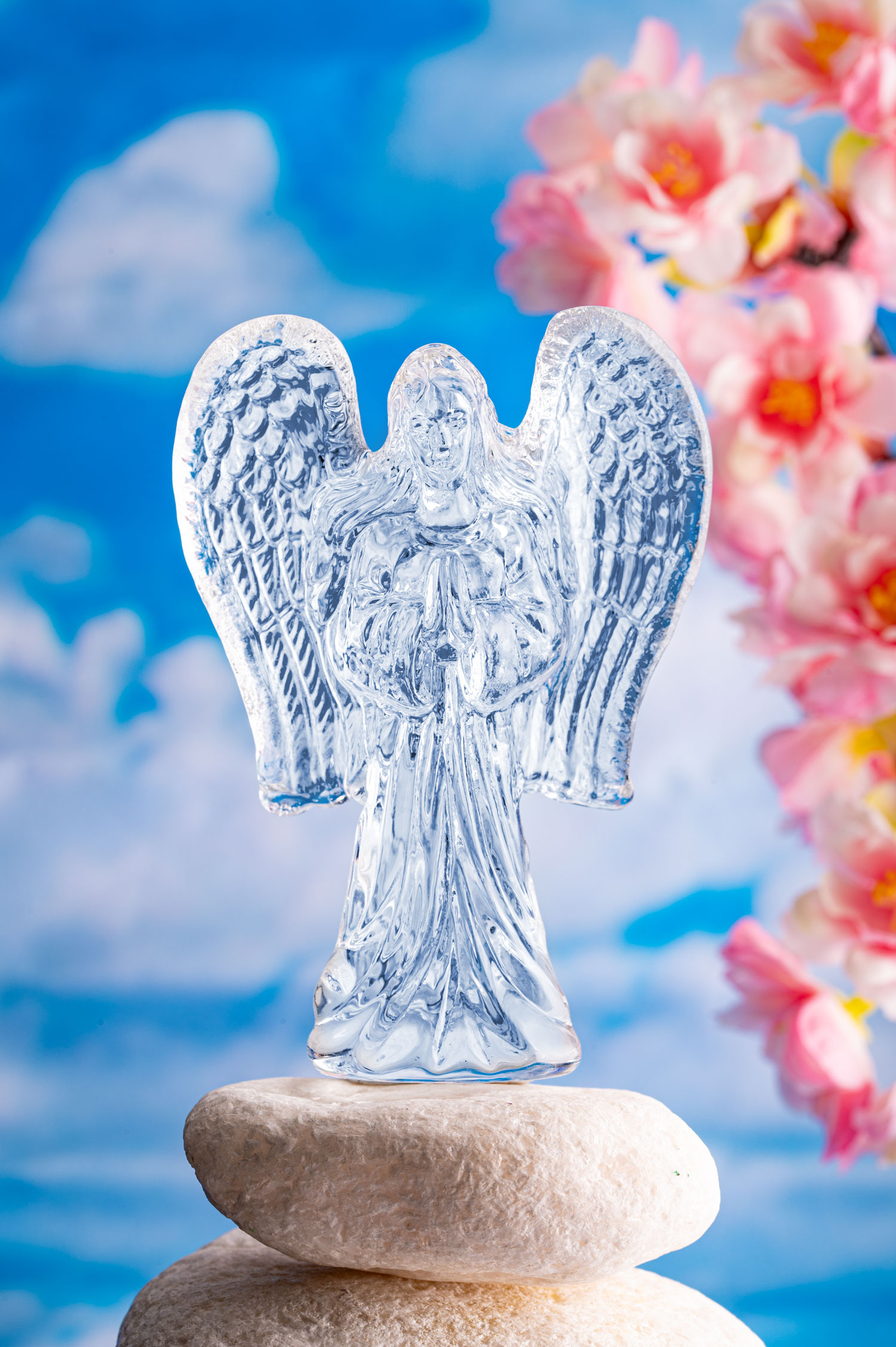 Glasengel „Kristallklar“, Produktbild 2