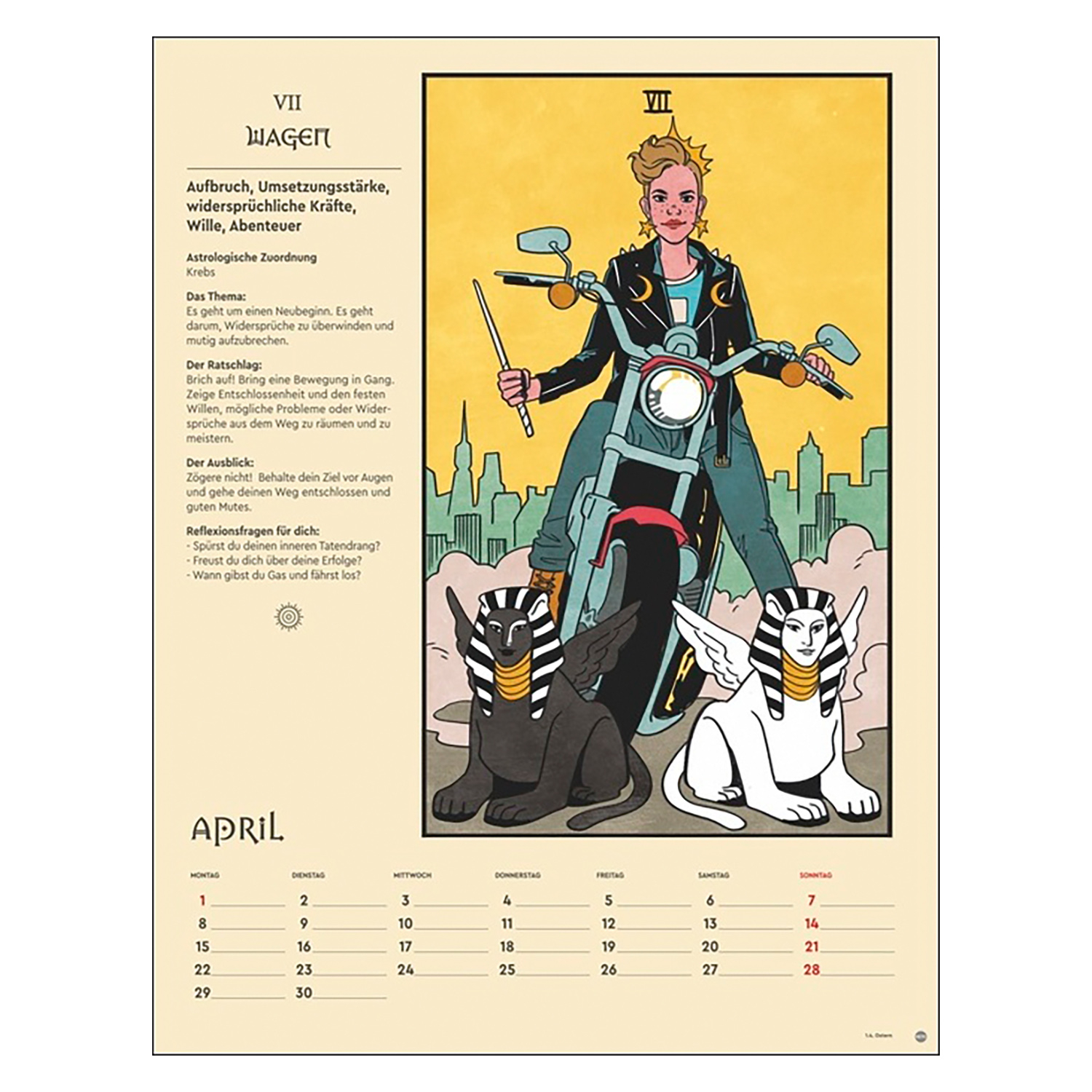 Tarot Kalender 2024, Produktbild 2