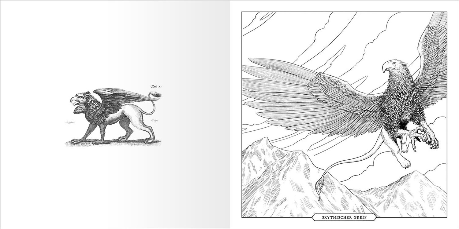 Das große Fabelwesen-Malbuch, Produktbild 2