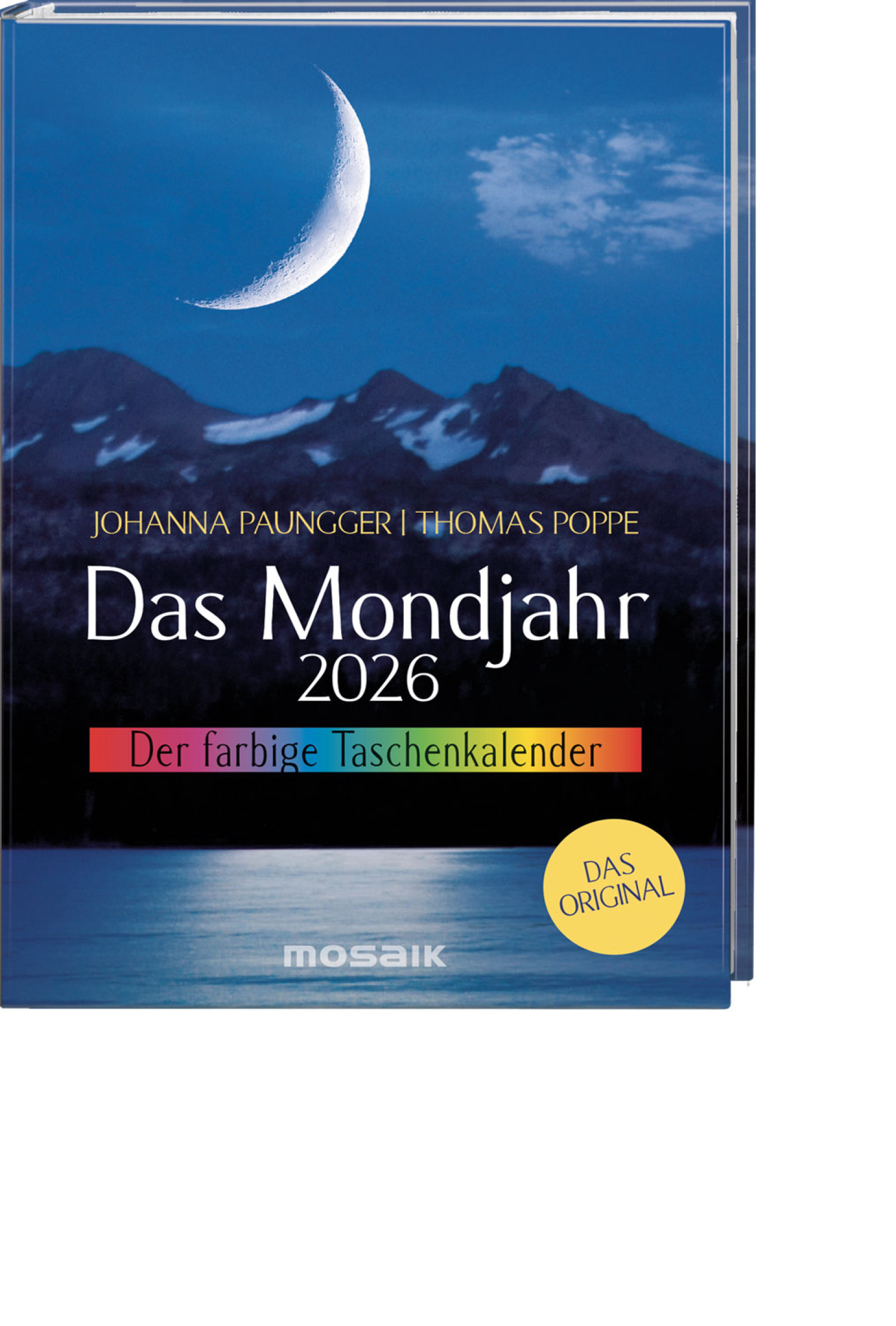 Das Mondjahr 2026 – Der farbige Taschenkalender, Produktbild 1