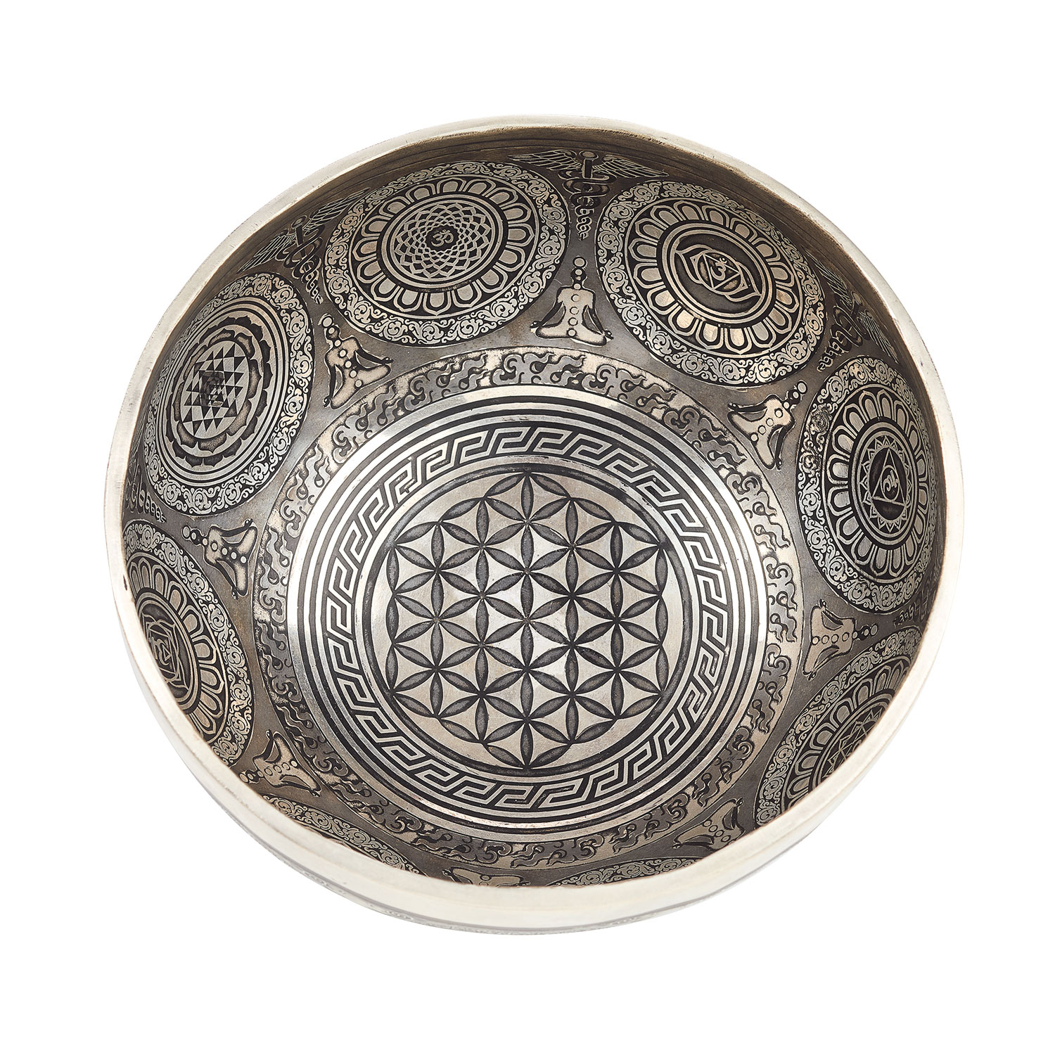 Klangschale, versilbert, Produktbild 2