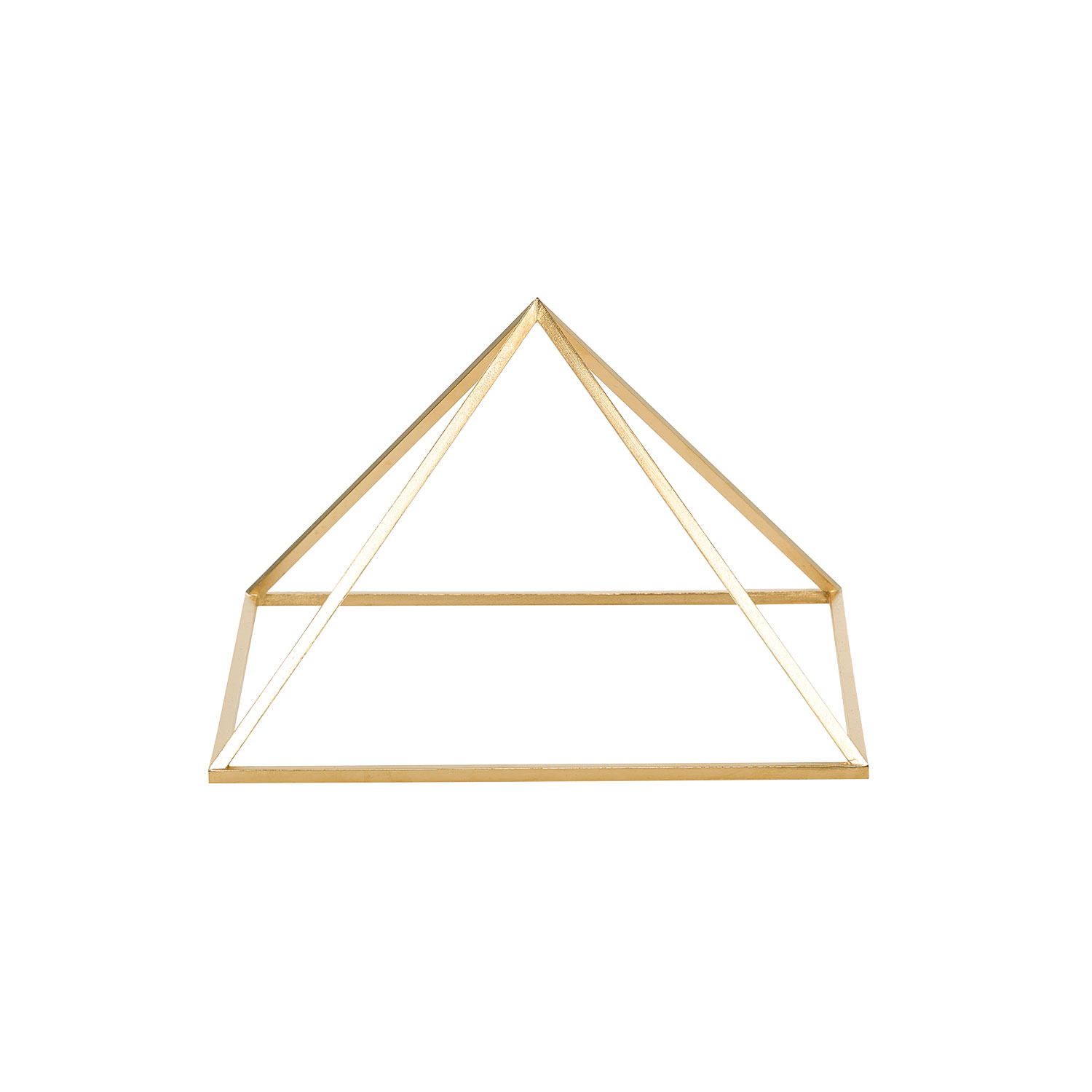 Pyramide „Giza“ vergoldet, Produktbild 2