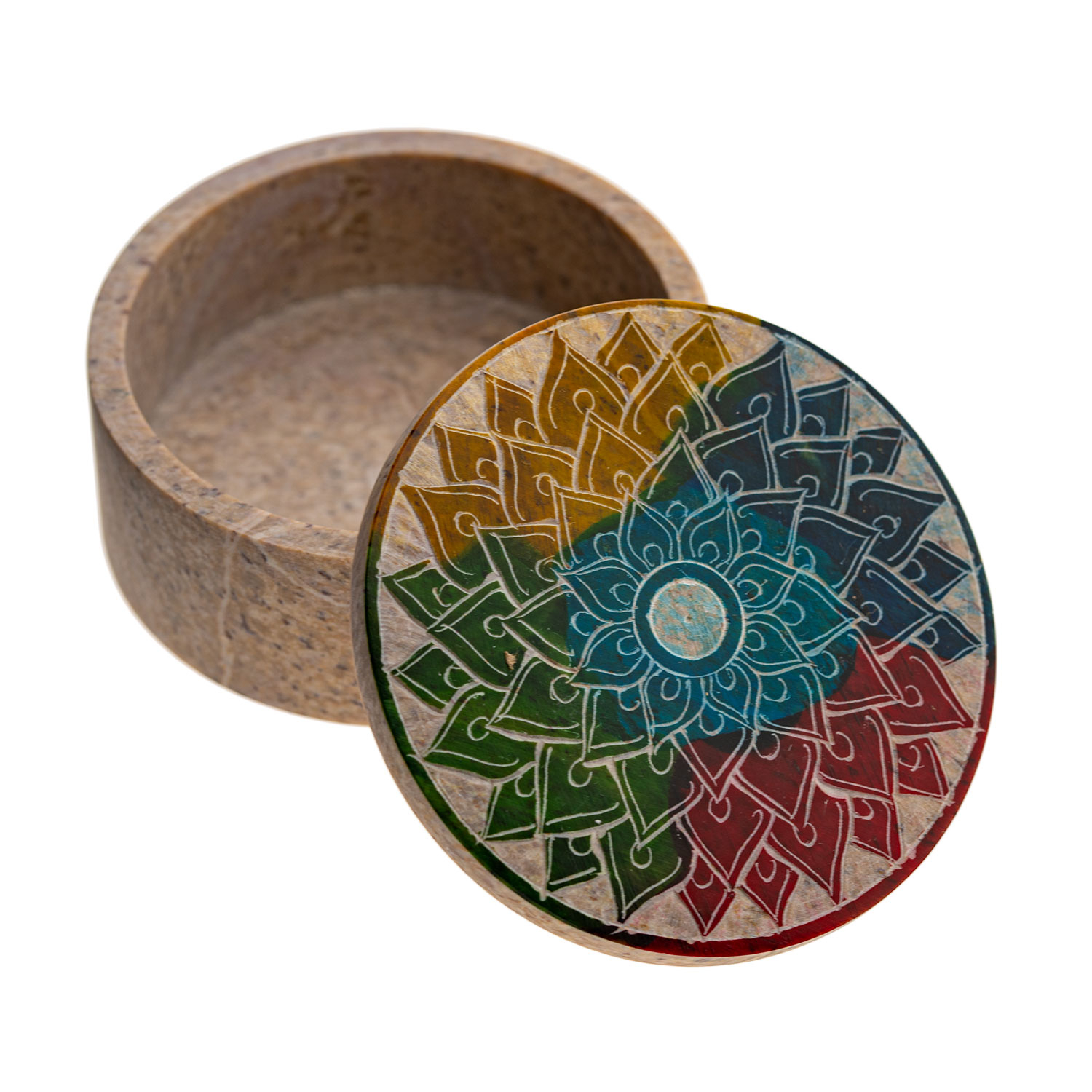 Schmuckdöschen „Chakra-Mandala“, klein, Produktbild 2