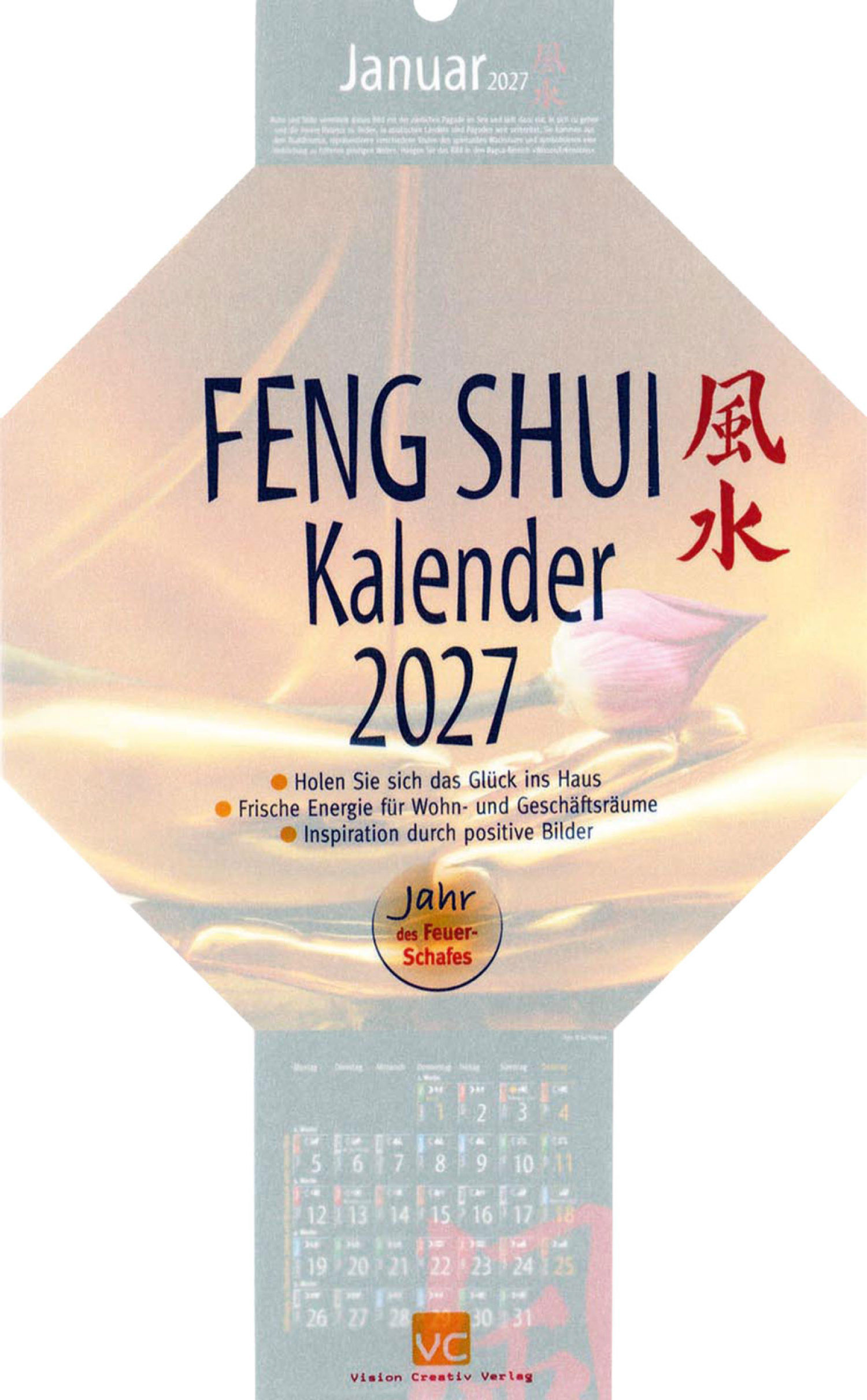 Feng Shui Kalender 2027, Produktbild 1