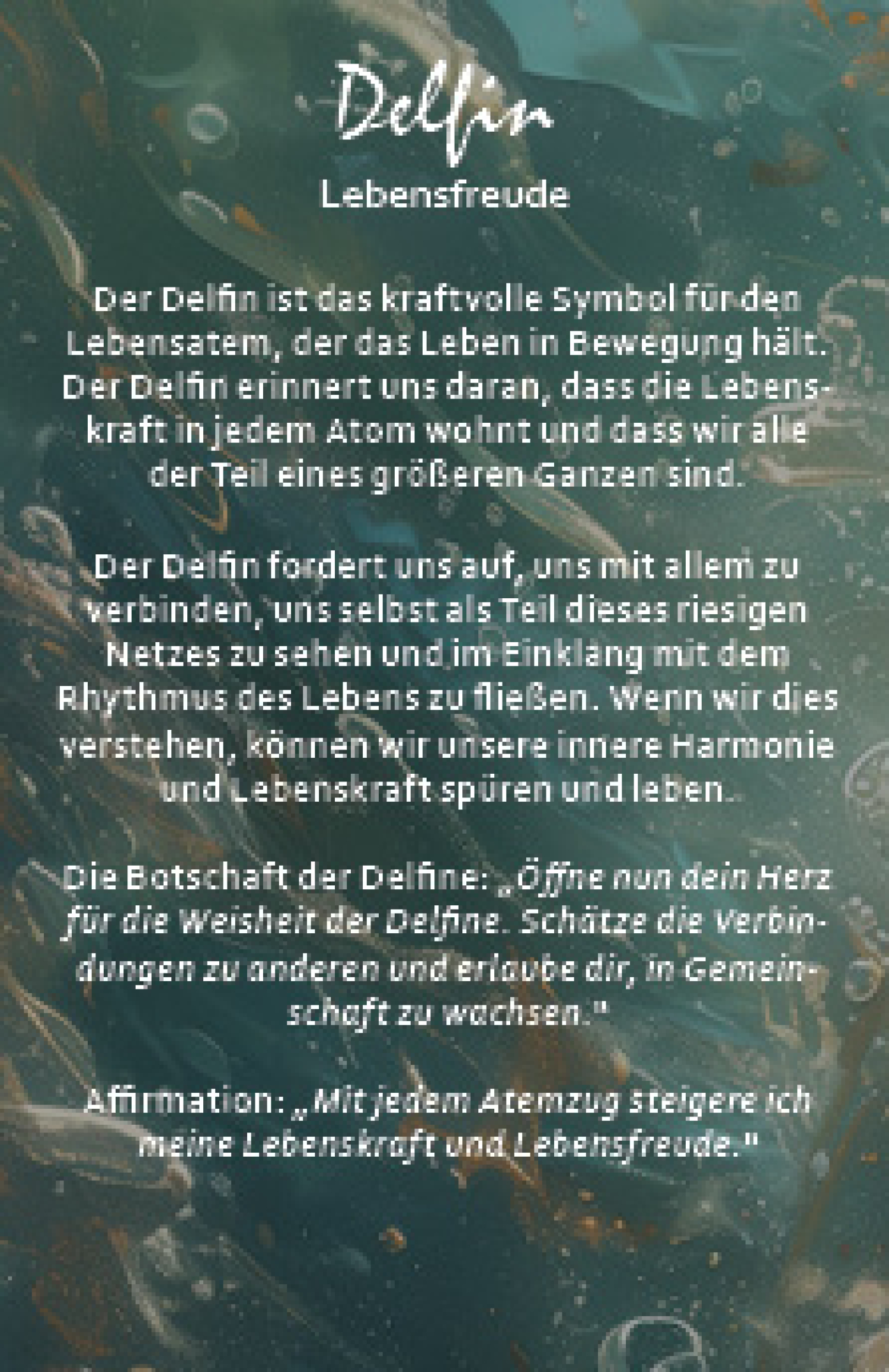 Krafttier-Duftkerze „Delfin“, Produktbild 6
